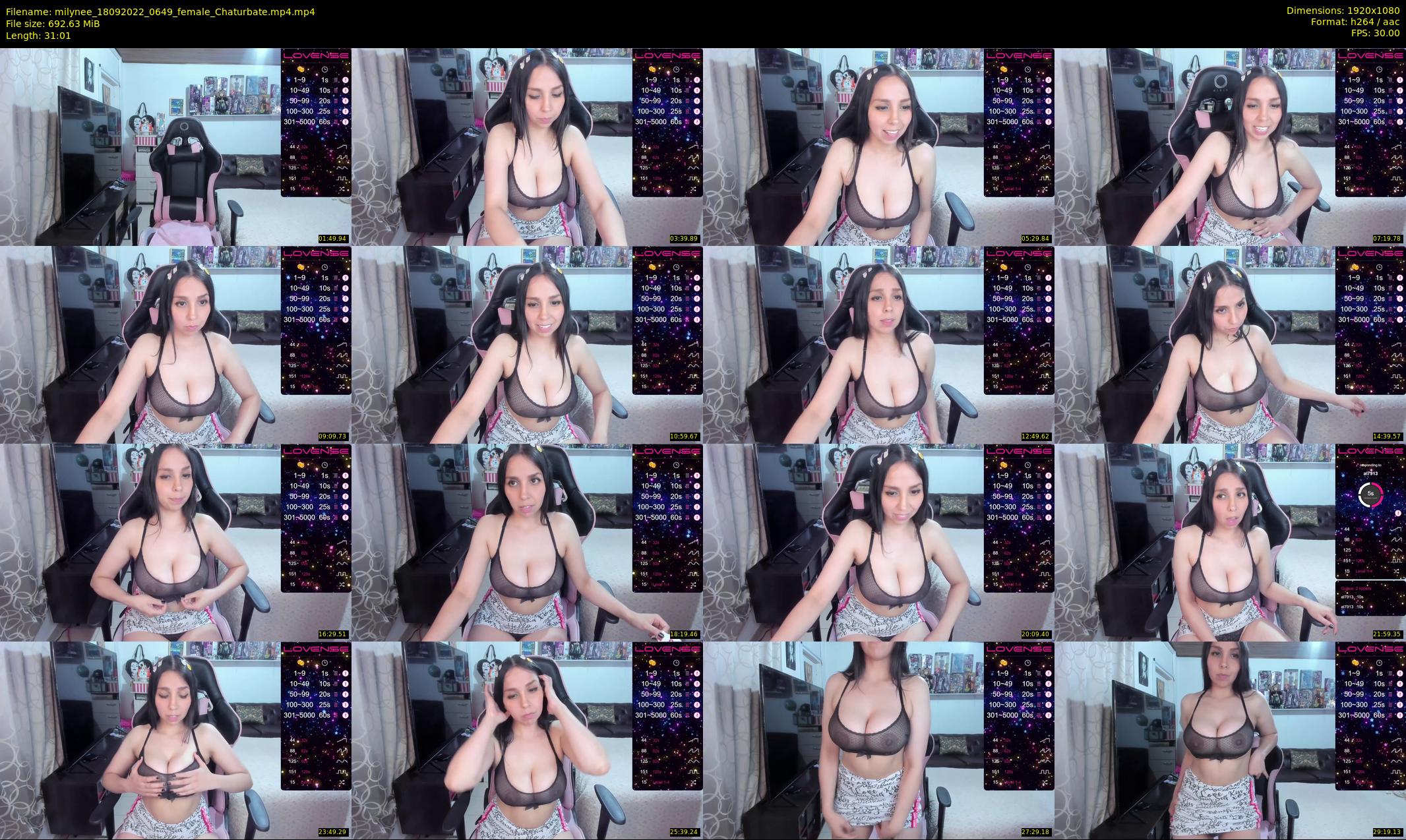 milynee — 32 minute Chaturbate female cam show recording, 1080p, Sep 18, 2022