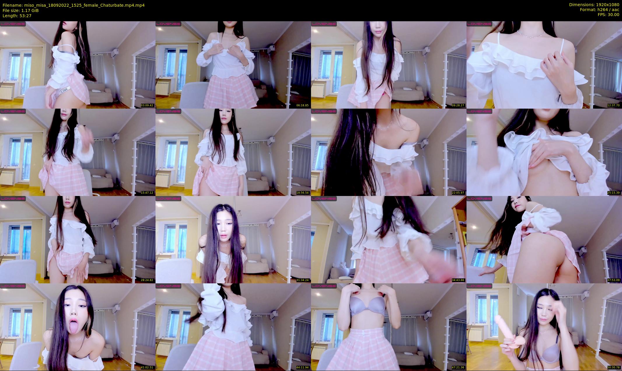 miso_misa — 54 minute Chaturbate female cam show recording, 1080p, Sep 18, 2022