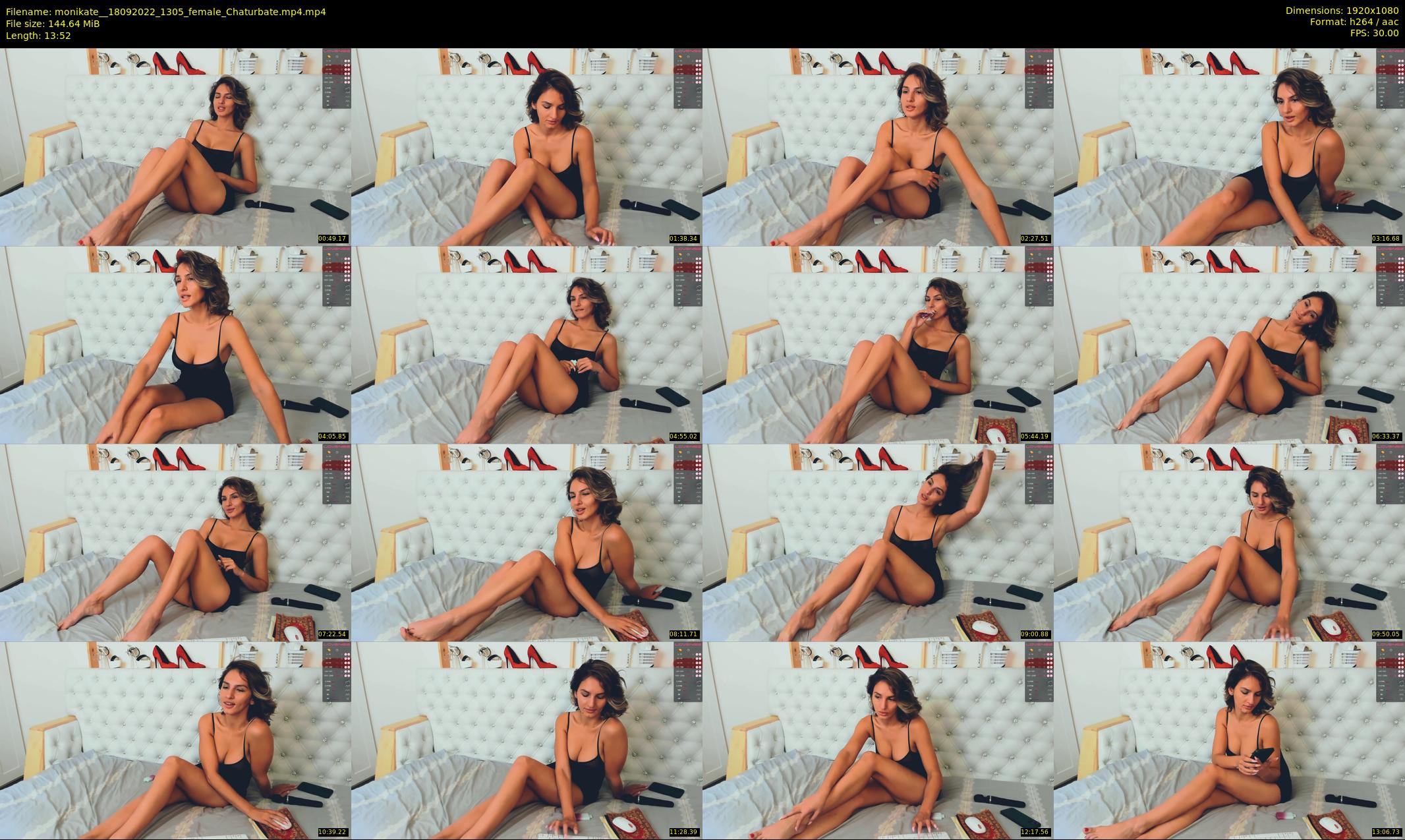monikate_ — 14 minute Chaturbate couple cam show recording, 1080p, Sep 18, 2022