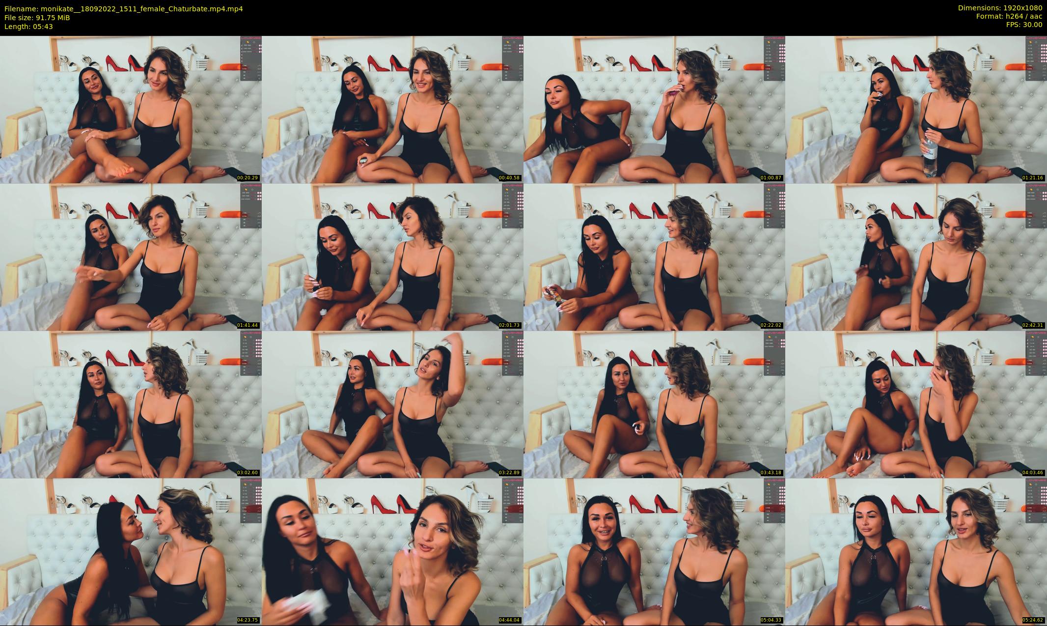 monikate_ — 6 minute Chaturbate couple cam show recording, 1080p, Sep 18, 2022
