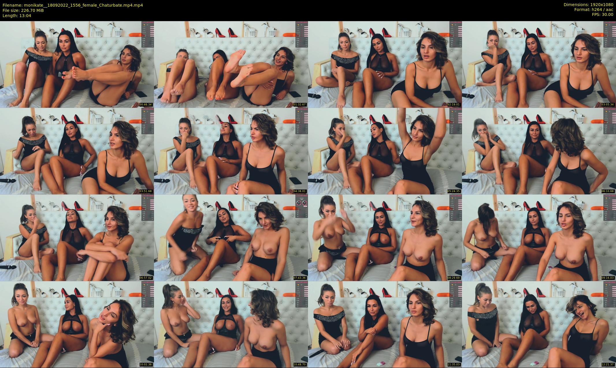 monikate_ — 14 minute Chaturbate couple cam show recording, 1080p, Sep 18, 2022
