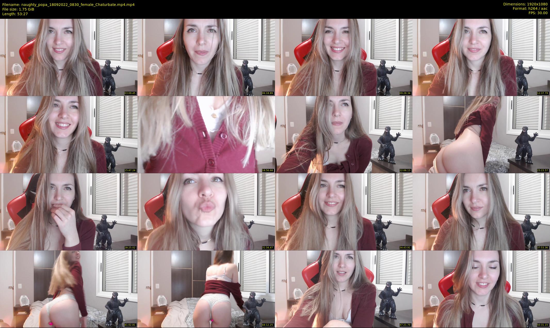naughty_popa — 54 minute Chaturbate female cam show recording, 1080p, Sep 18, 2022