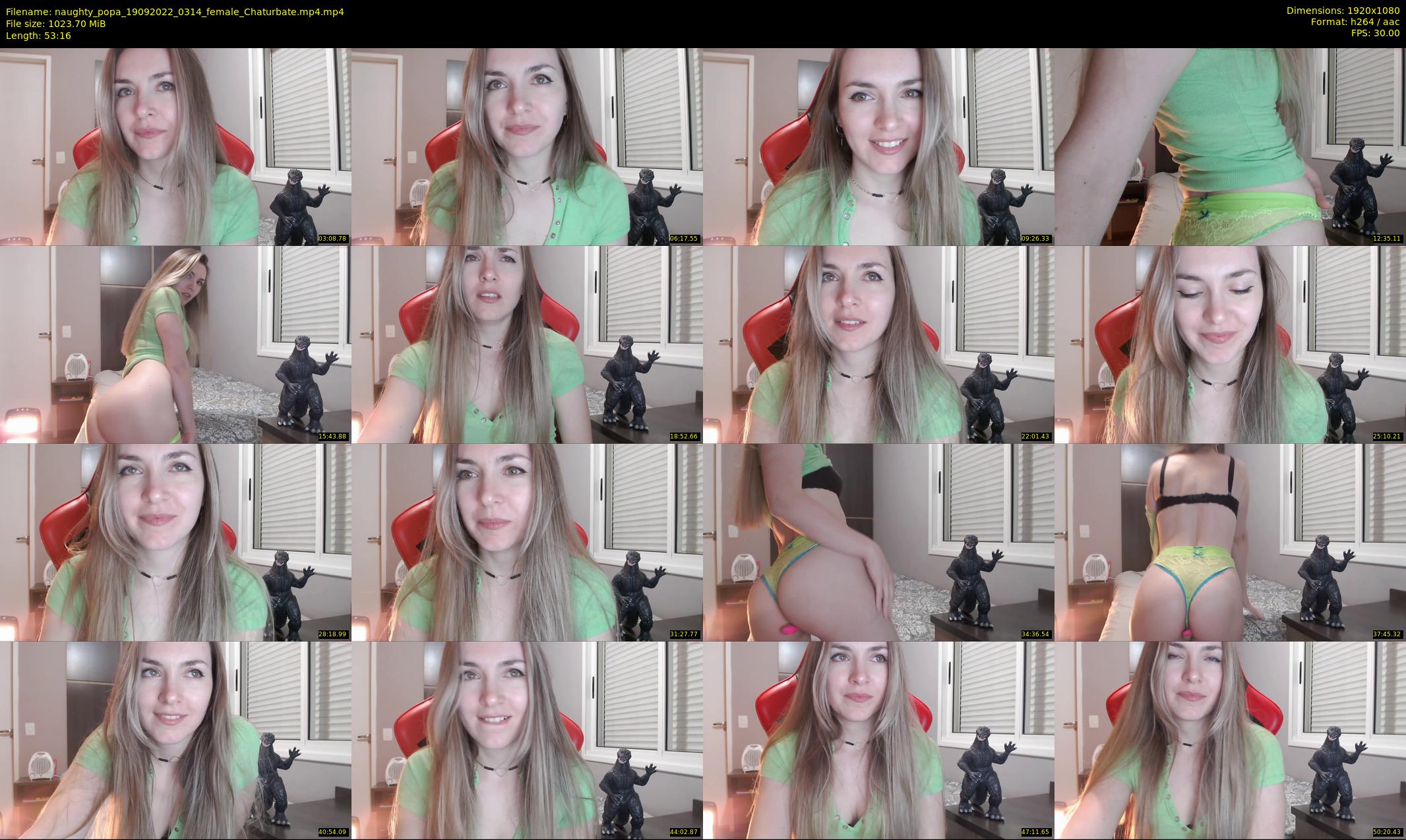 naughty_popa — 54 minute Chaturbate female cam show recording, 1080p, Sep 19, 2022
