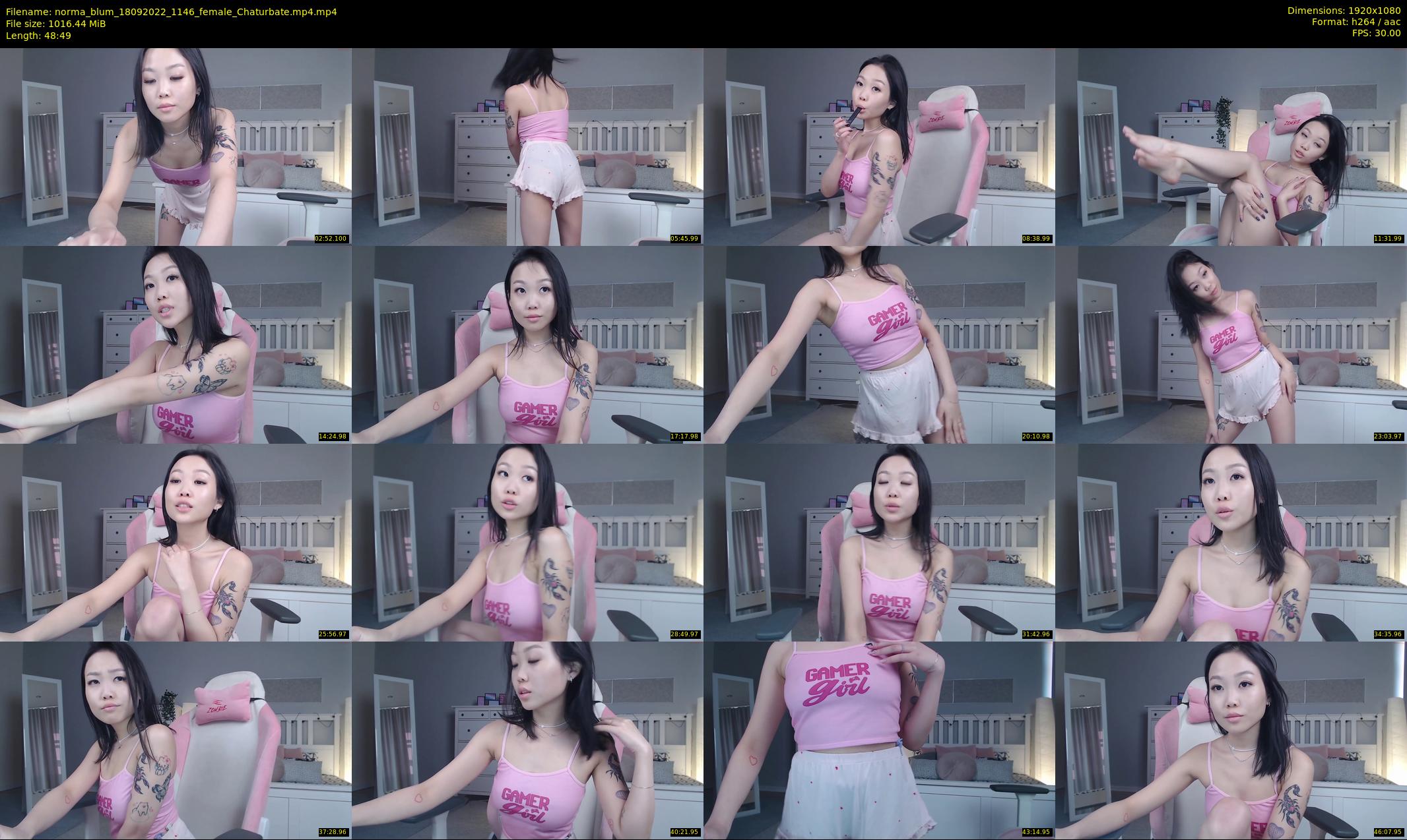 norma_blum — 49 minute Chaturbate female cam show recording, 1080p, Sep 18, 2022