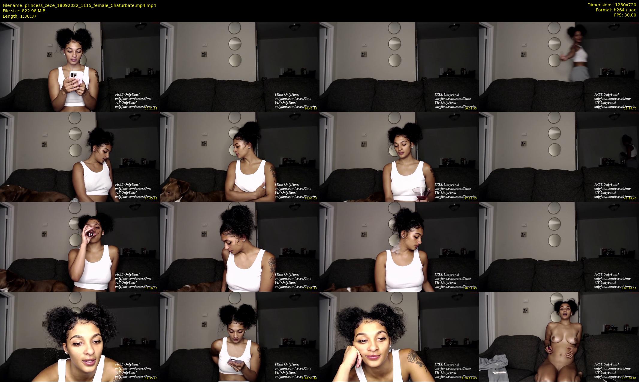 princess_cece — 91 minute Chaturbate female cam show recording, 720p, Sep 18, 2022