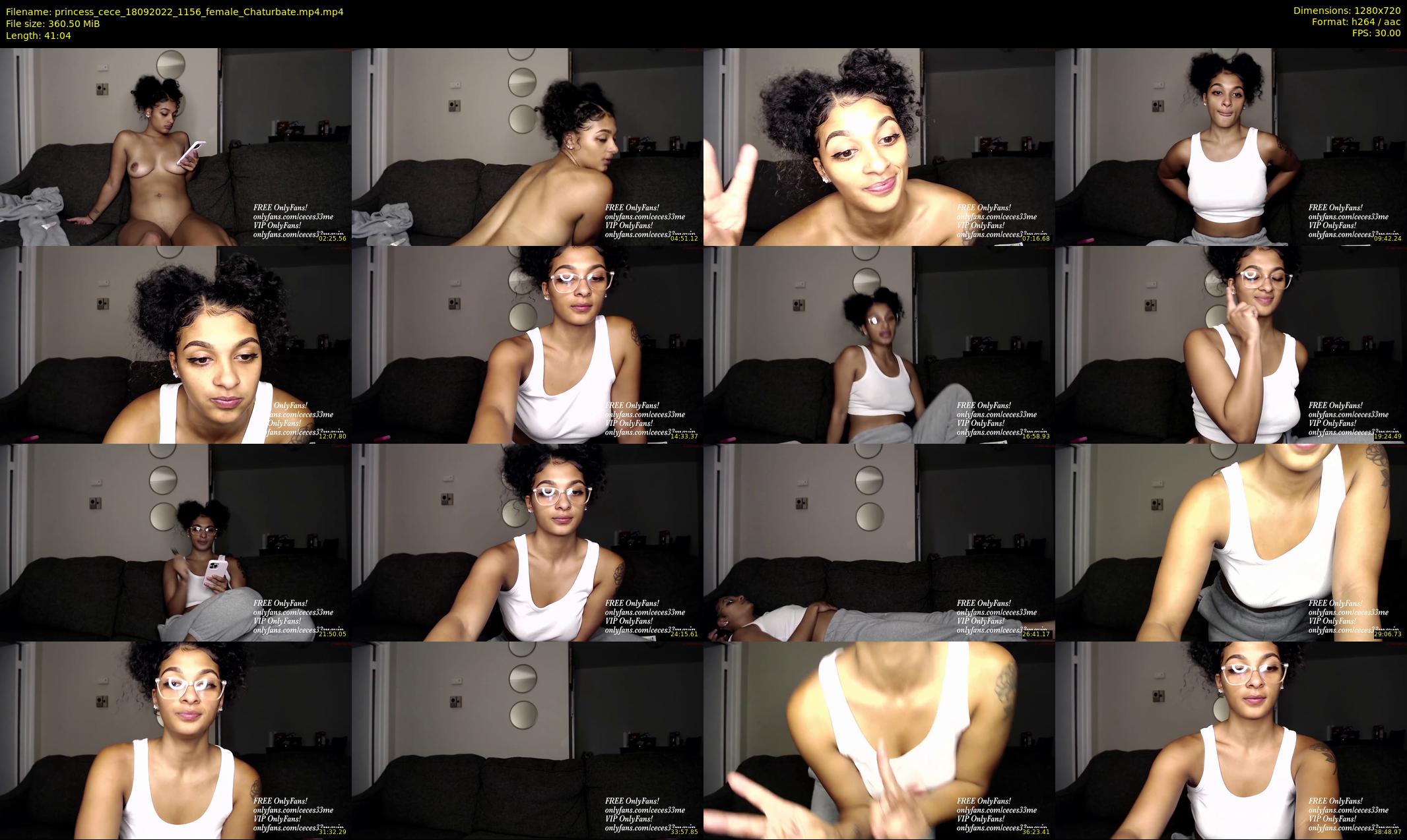 princess_cece — 42 minute Chaturbate female cam show recording, 720p, Sep 18, 2022