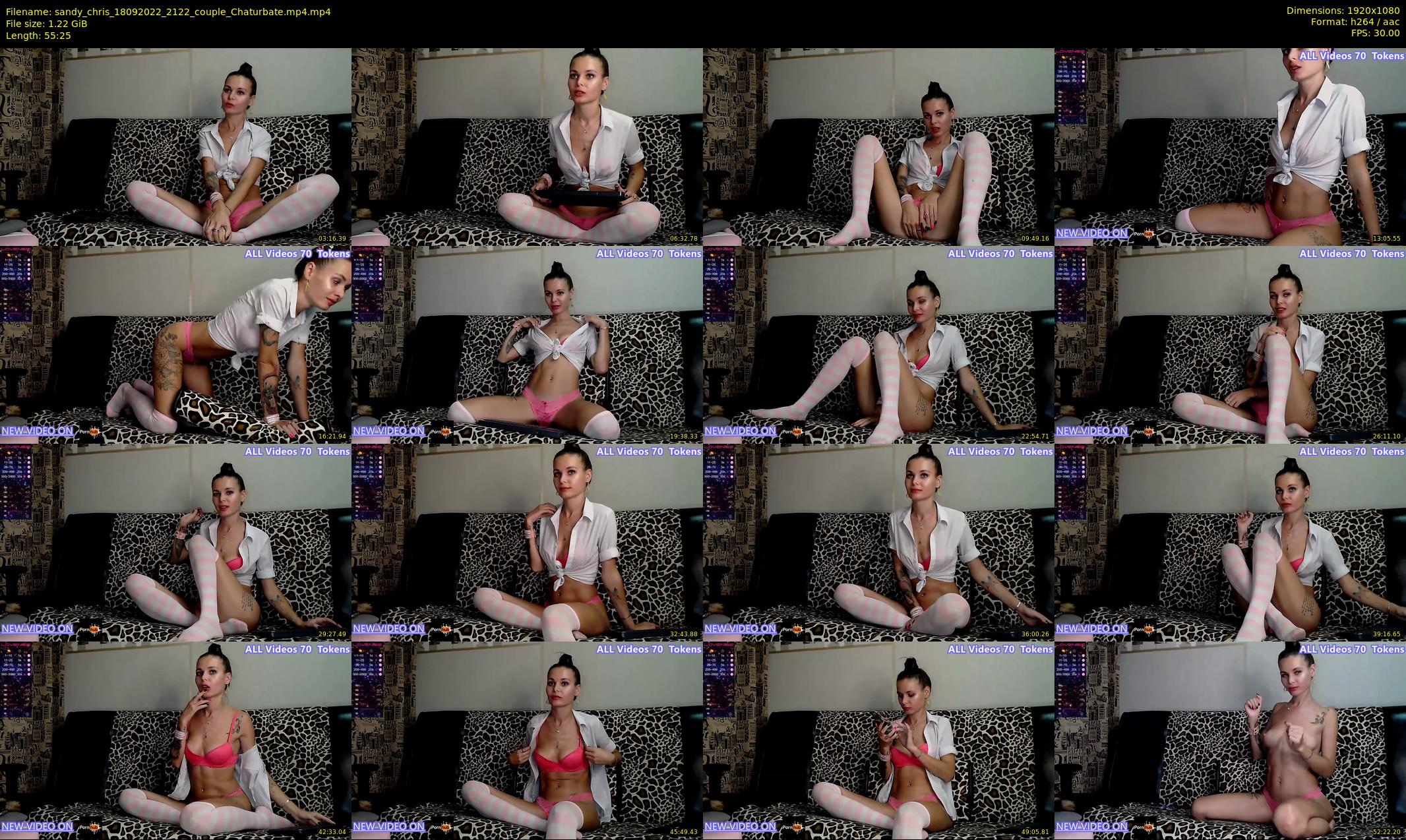 sandy_chris — 56 minute Chaturbate couple cam show recording, 1080p, Sep 18, 2022