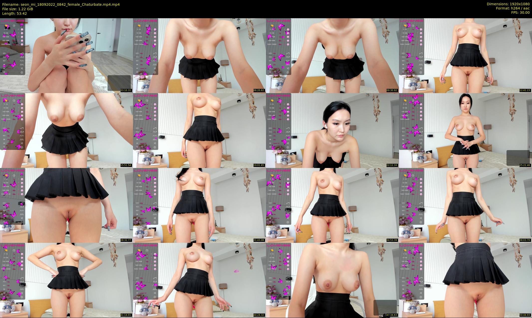 seon_mi — 54 minute Chaturbate female cam show recording, 1080p, Sep 18, 2022