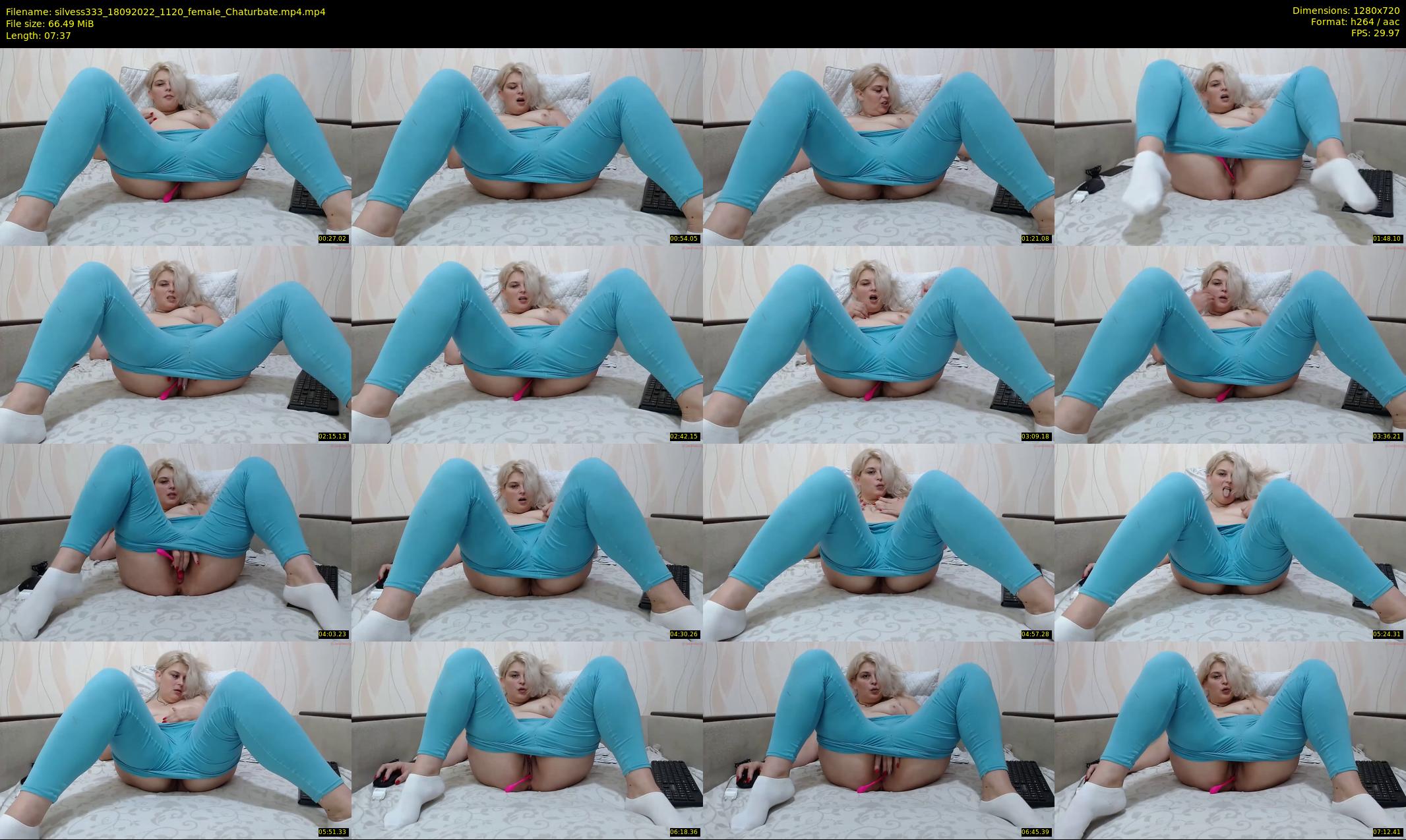 silvess333 — 8 minute Chaturbate female cam show recording, 720p, Sep 18, 2022