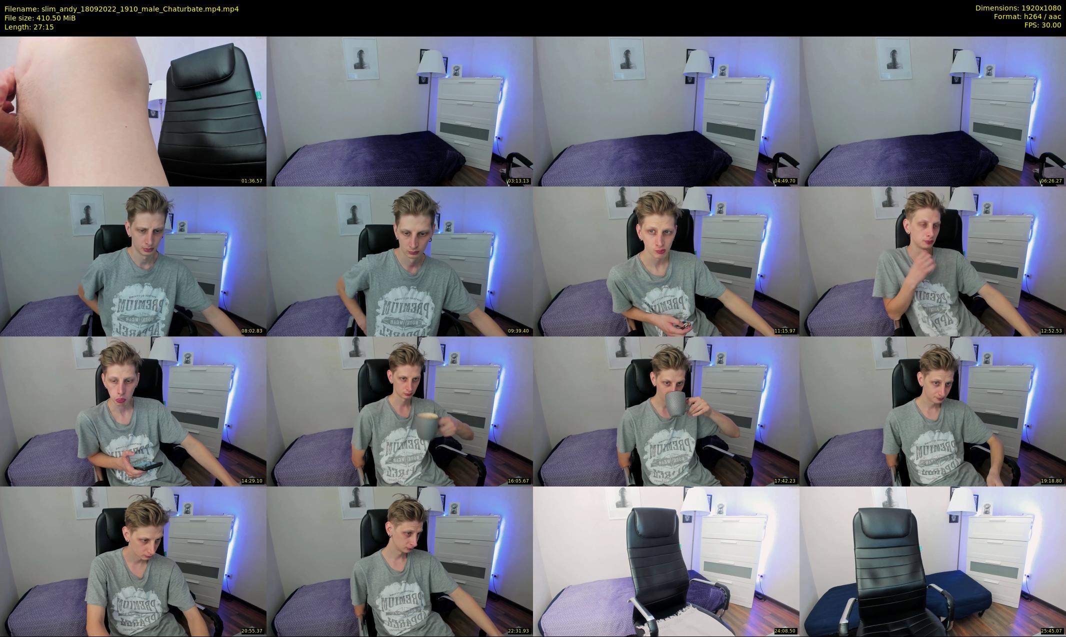slim_andy — 28 minute Chaturbate male cam show recording, 1080p, Sep 18, 2022