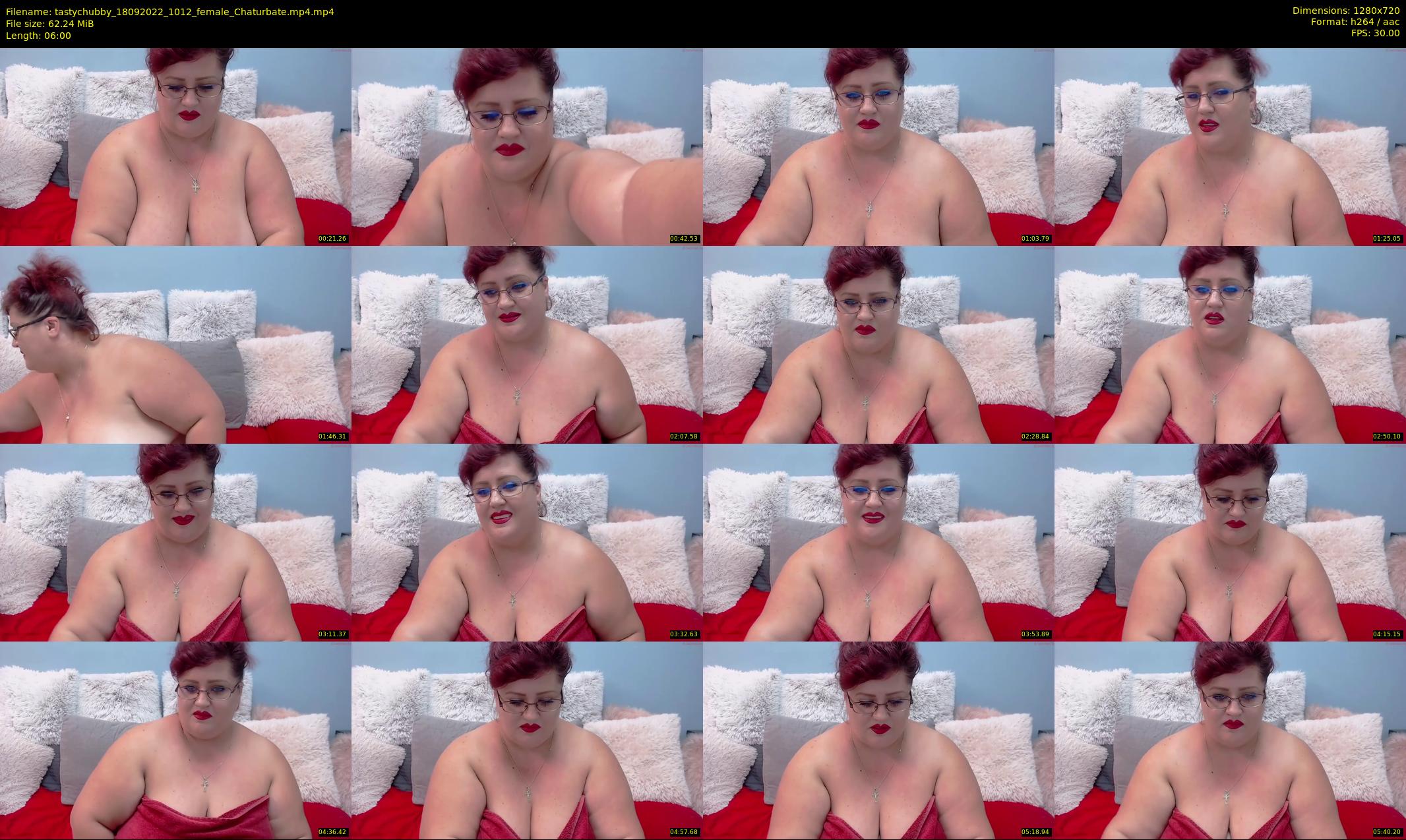 tastychubby — 6 minute Chaturbate female cam show recording, 720p, Sep 18, 2022
