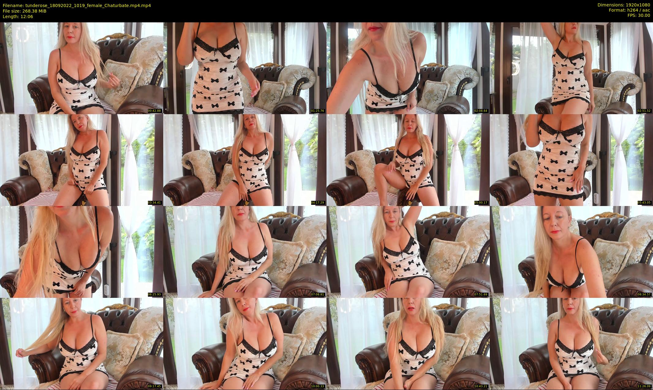 tunderose — 13 minute Chaturbate female cam show recording, 1080p, Sep 18, 2022