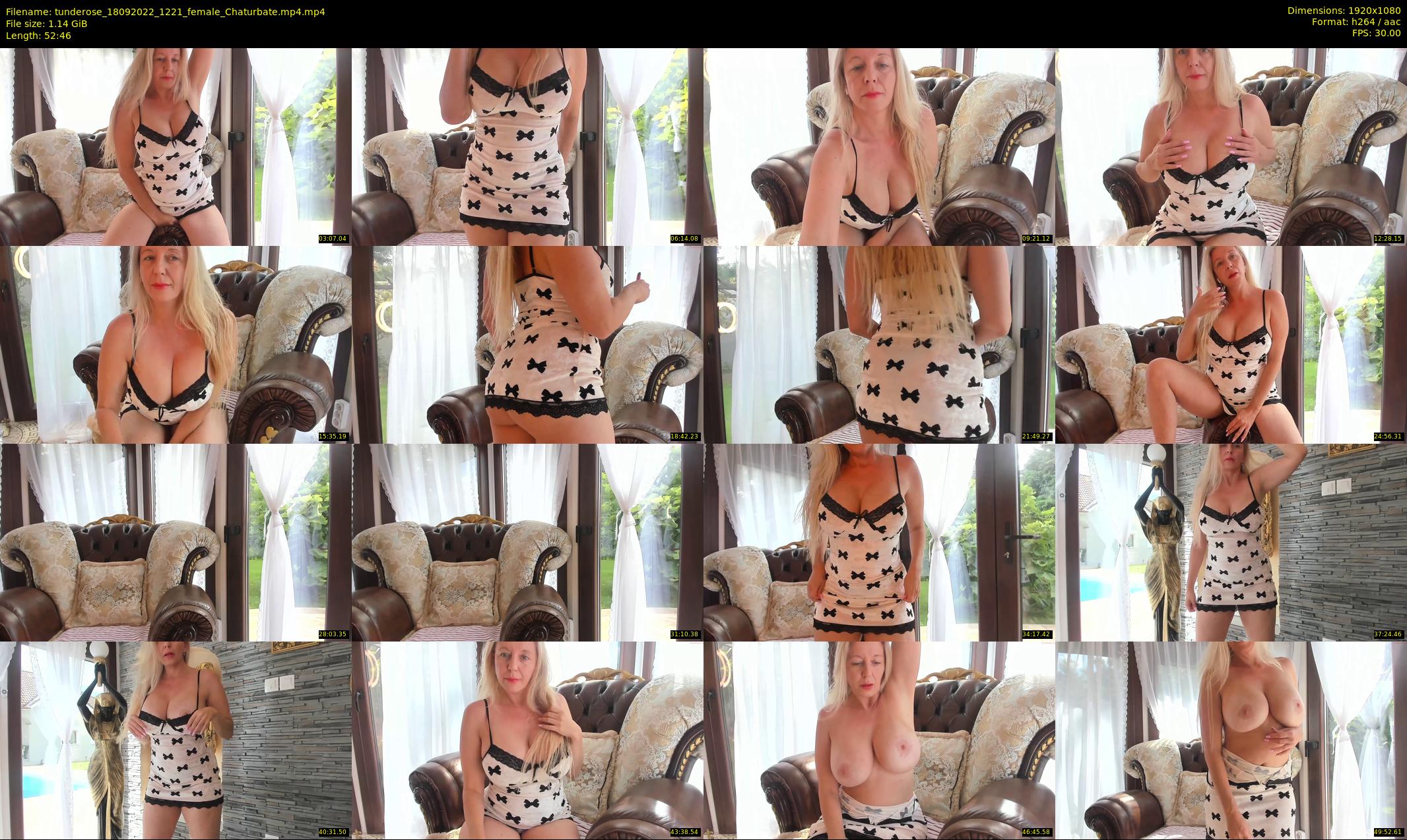 tunderose — 53 minute Chaturbate female cam show recording, 1080p, Sep 18, 2022