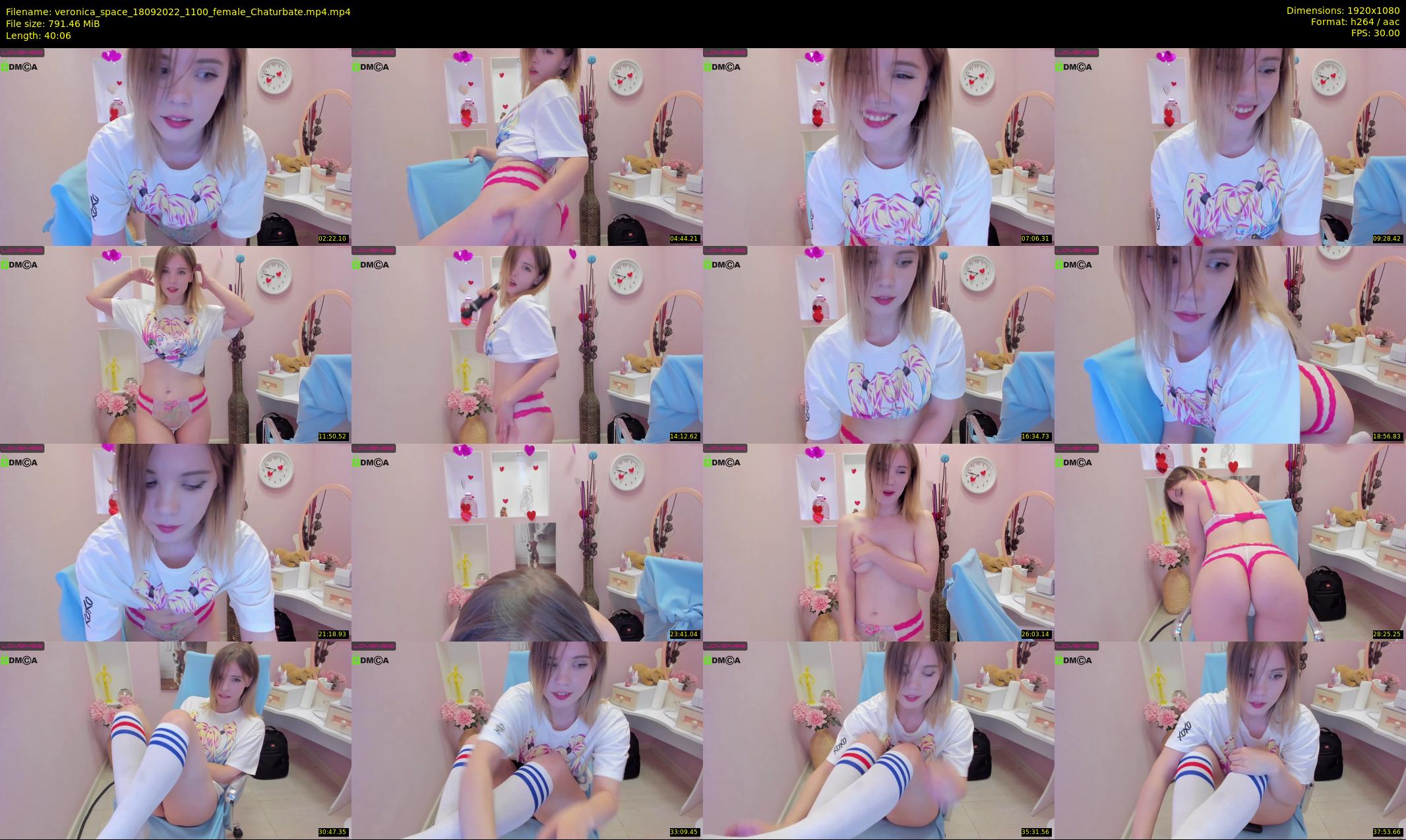 veronica_space — 41 minute Chaturbate female cam show recording, 1080p, Sep 18, 2022