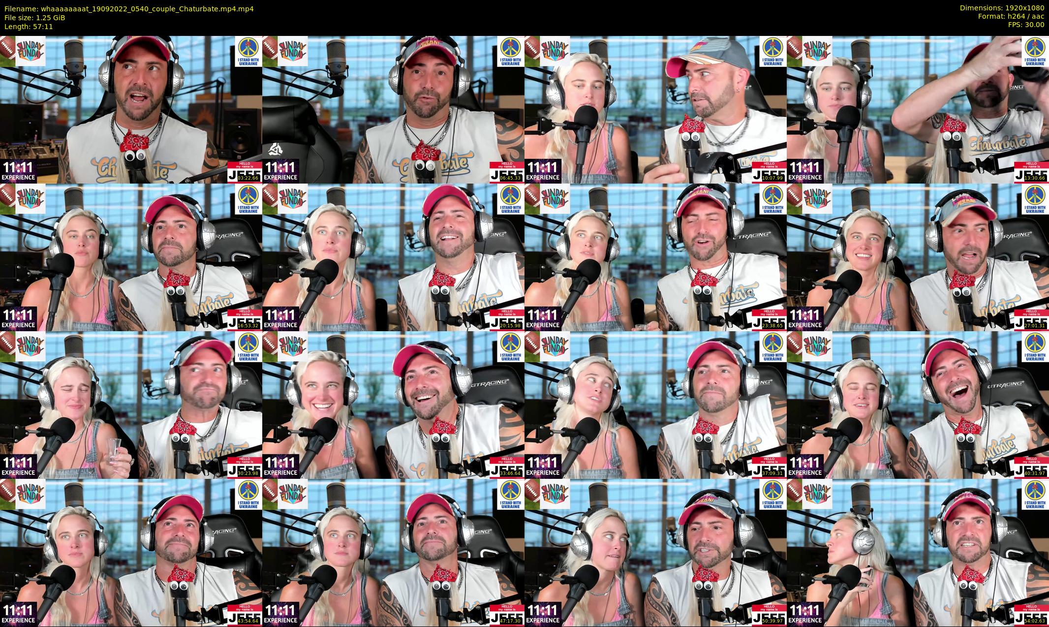 whaaaaaaaat — 58 minute Chaturbate couple cam show recording, 1080p, Sep 19, 2022