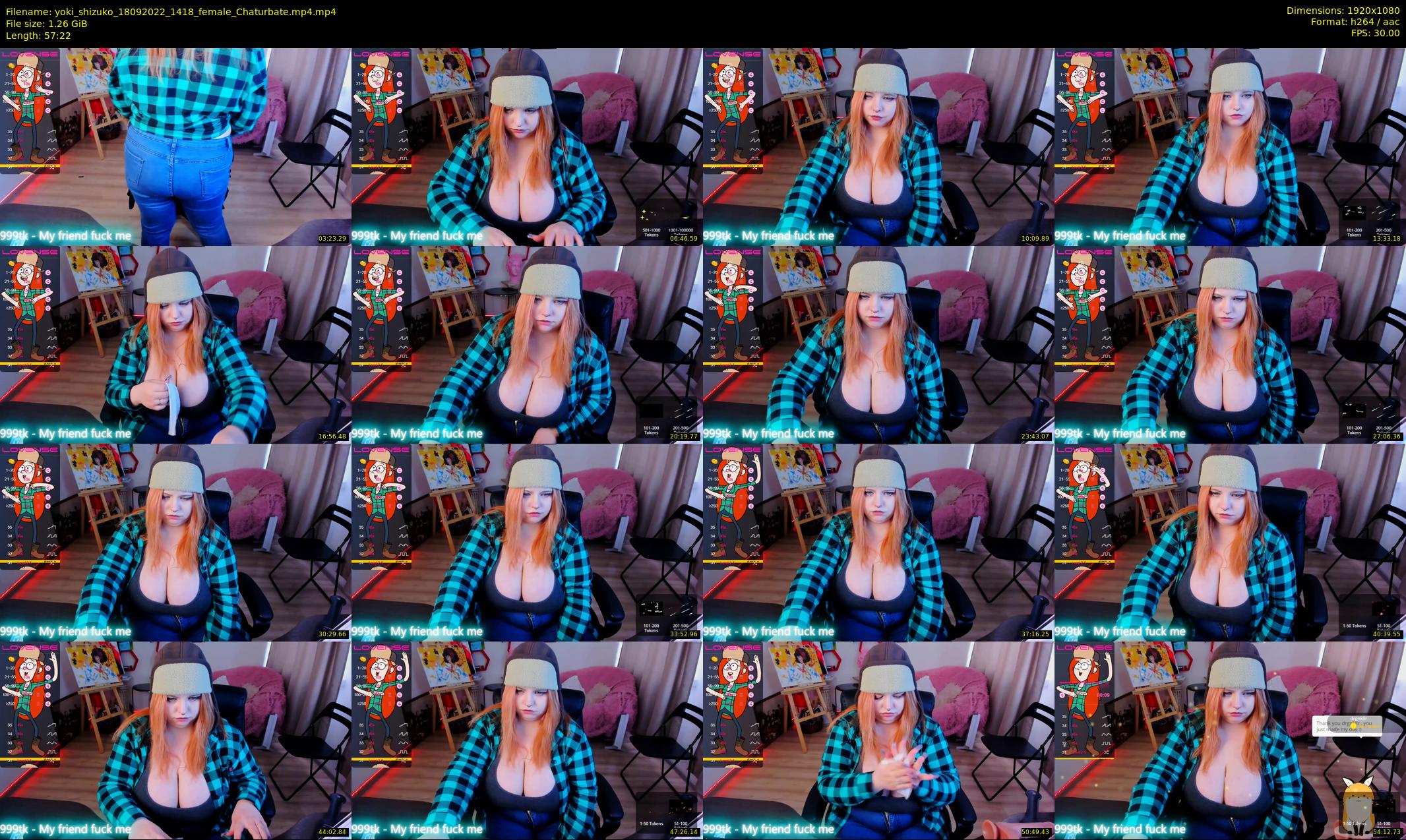 yoki_shizuko — 58 minute Chaturbate female cam show recording, 1080p, Sep 18, 2022