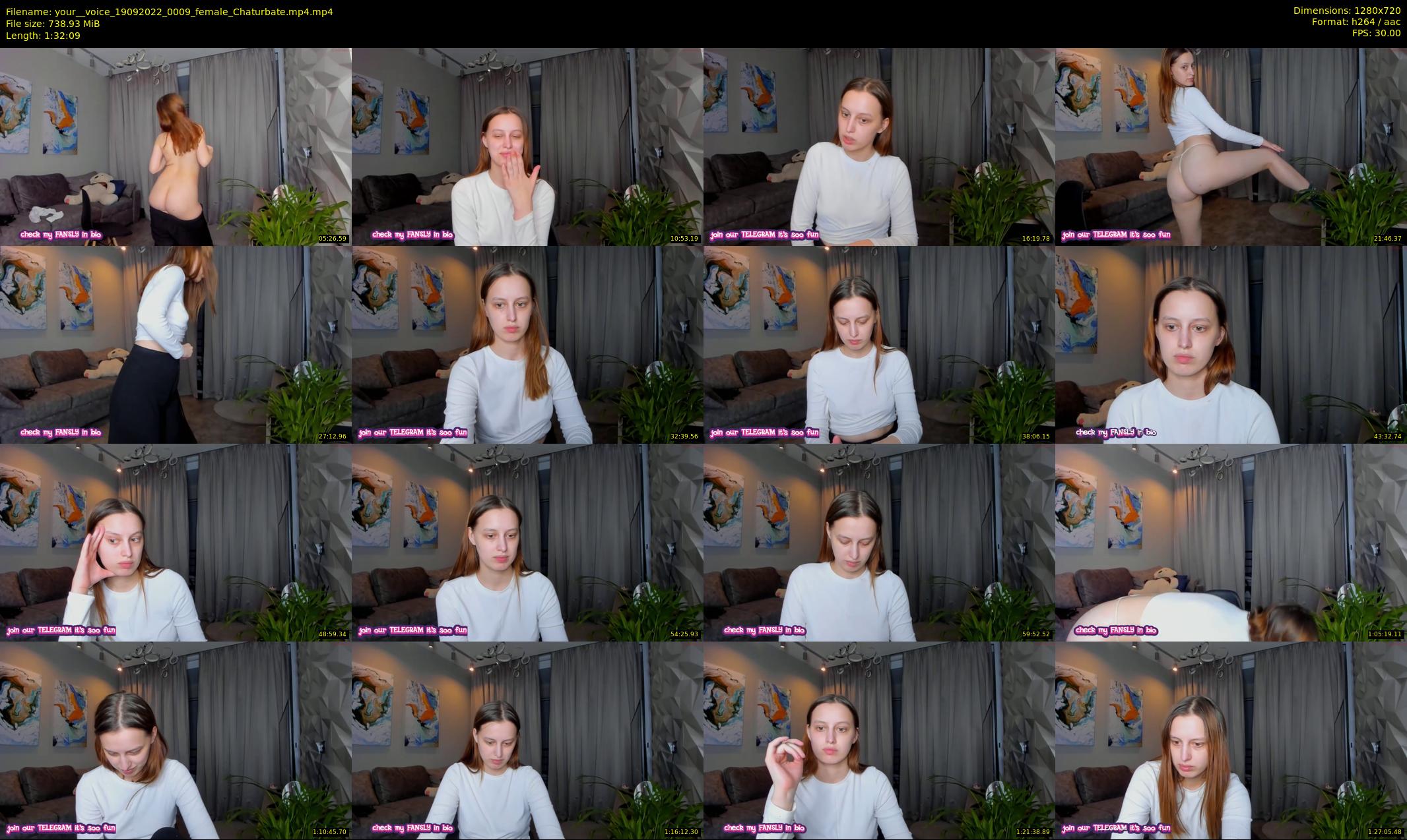 your__voice — 93 minute Chaturbate female cam show recording, 720p, Sep 19, 2022