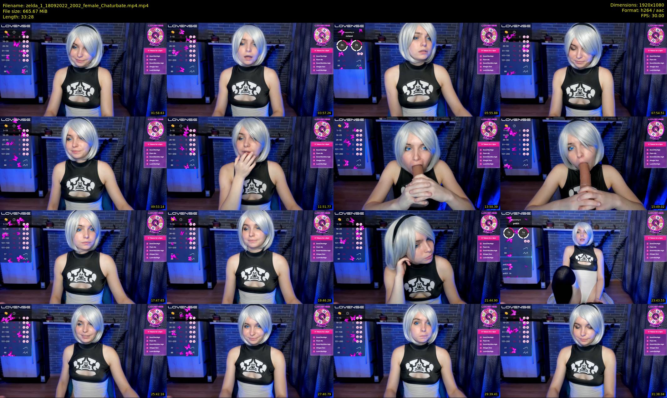 zelda_1 — 34 minute Chaturbate female cam show recording, 1080p, Sep 18, 2022