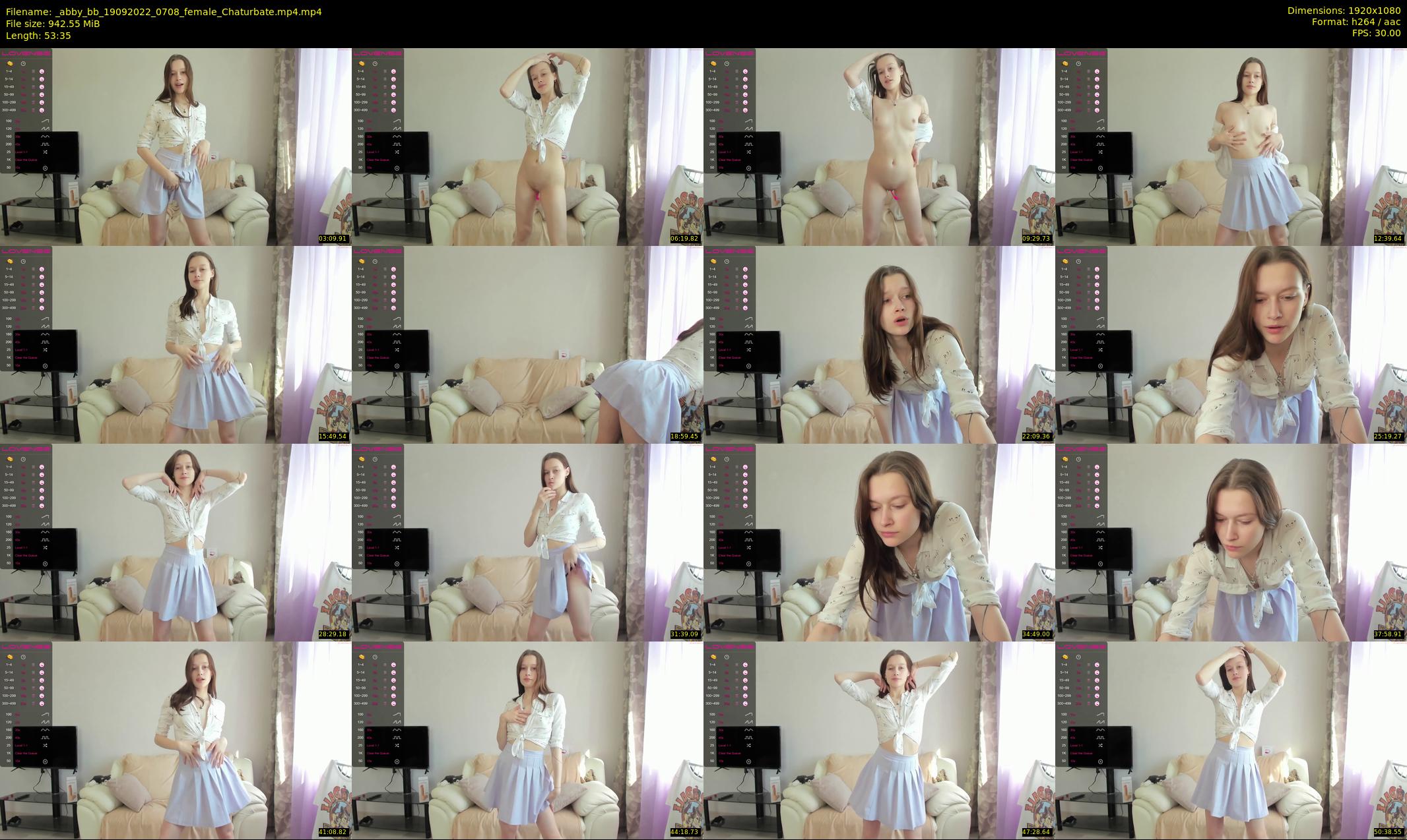 _abby_bb — 54 minute Chaturbate female cam show recording, 1080p, Sep 19, 2022