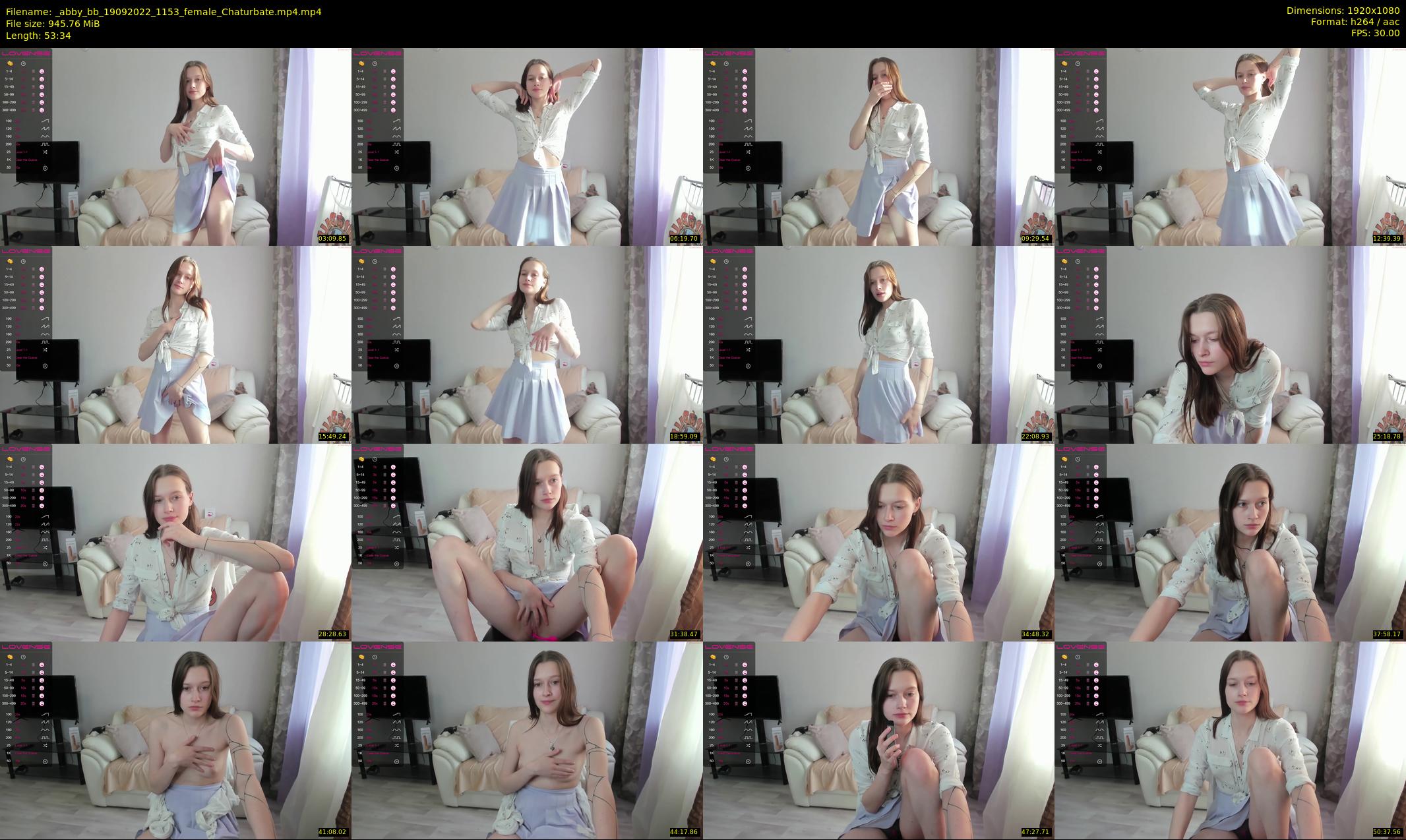 _abby_bb — 54 minute Chaturbate female cam show recording, 1080p, Sep 19, 2022