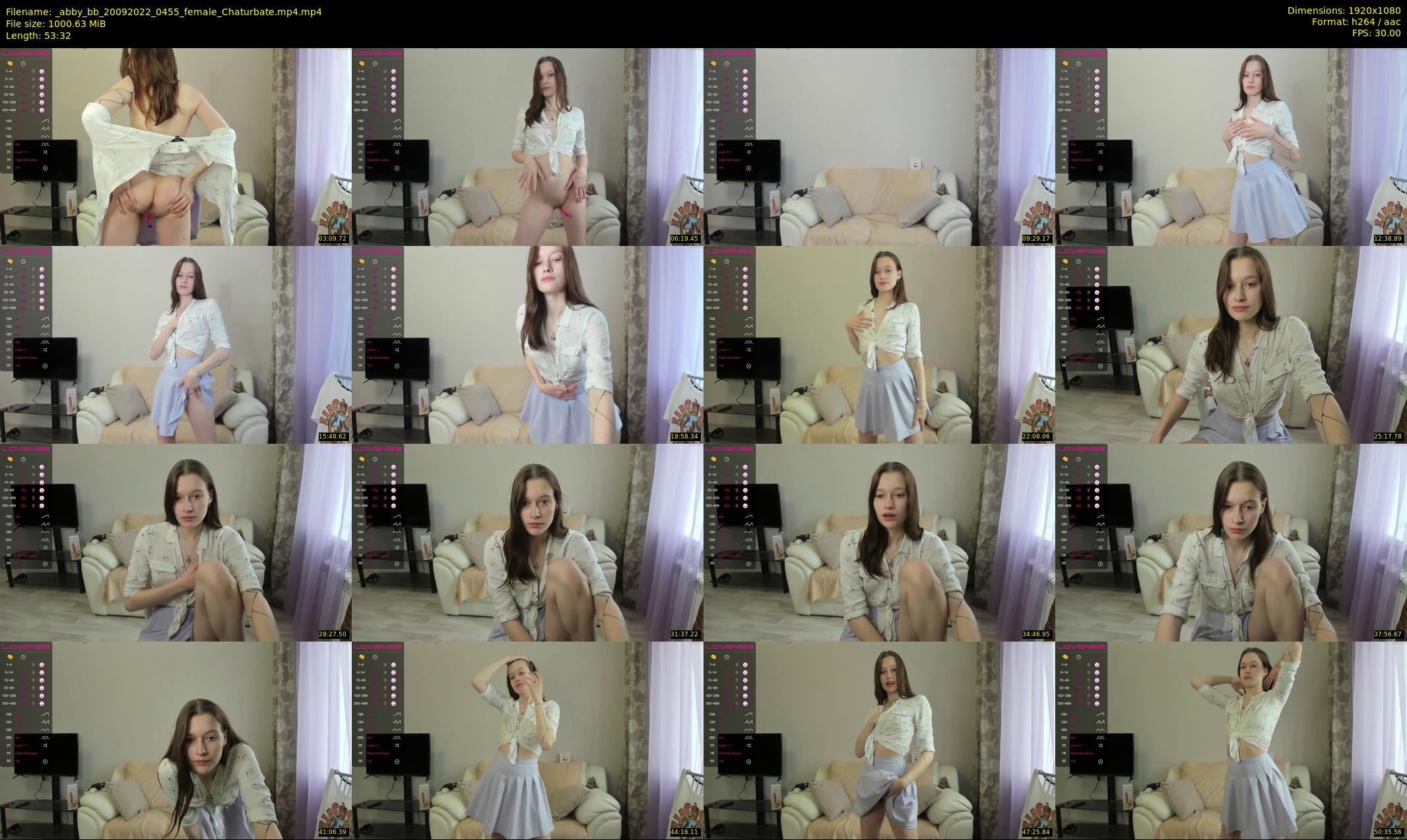 _abby_bb — 54 minute Chaturbate female cam show recording, 1080p, Sep 20, 2022