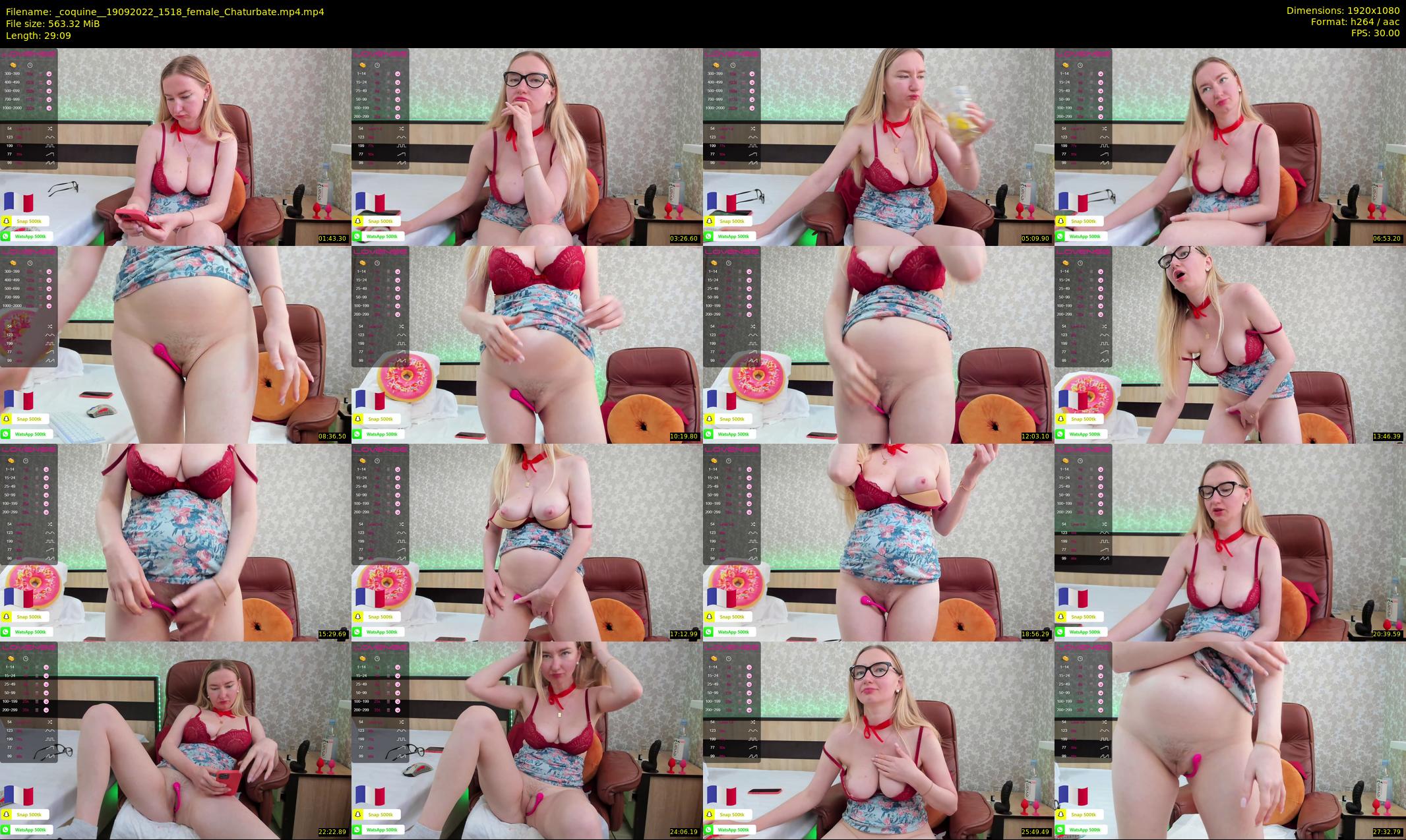_coquine_ — 30 minute Chaturbate female cam show recording, 1080p, Sep 19, 2022