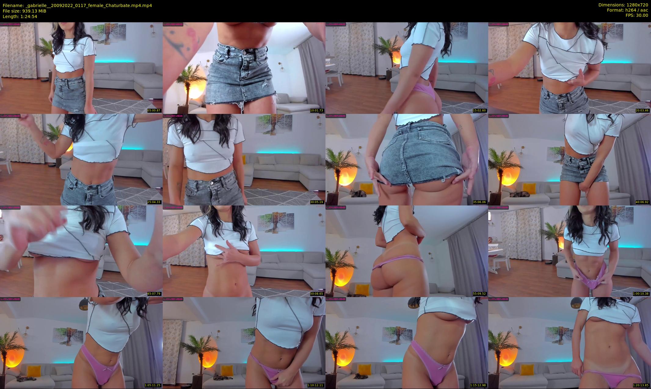 _gabrielle_ — 85 minute Chaturbate female cam show recording, 720p, Sep 20, 2022