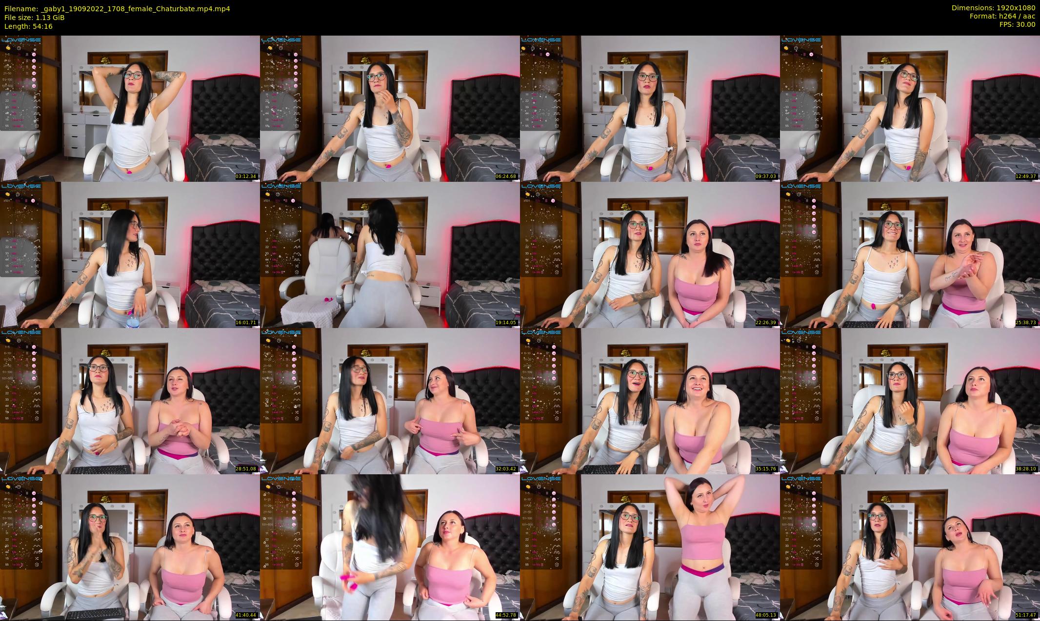 _gaby1 — 55 minute Chaturbate female cam show recording, 1080p, Sep 19, 2022