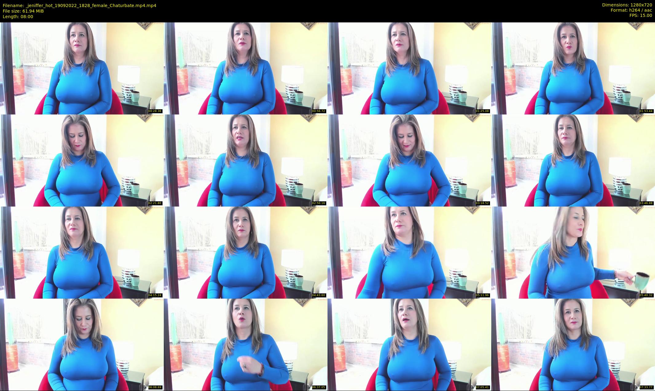 _jeniffer_hot — 8 minute Chaturbate female cam show recording, 720p, Sep 19, 2022