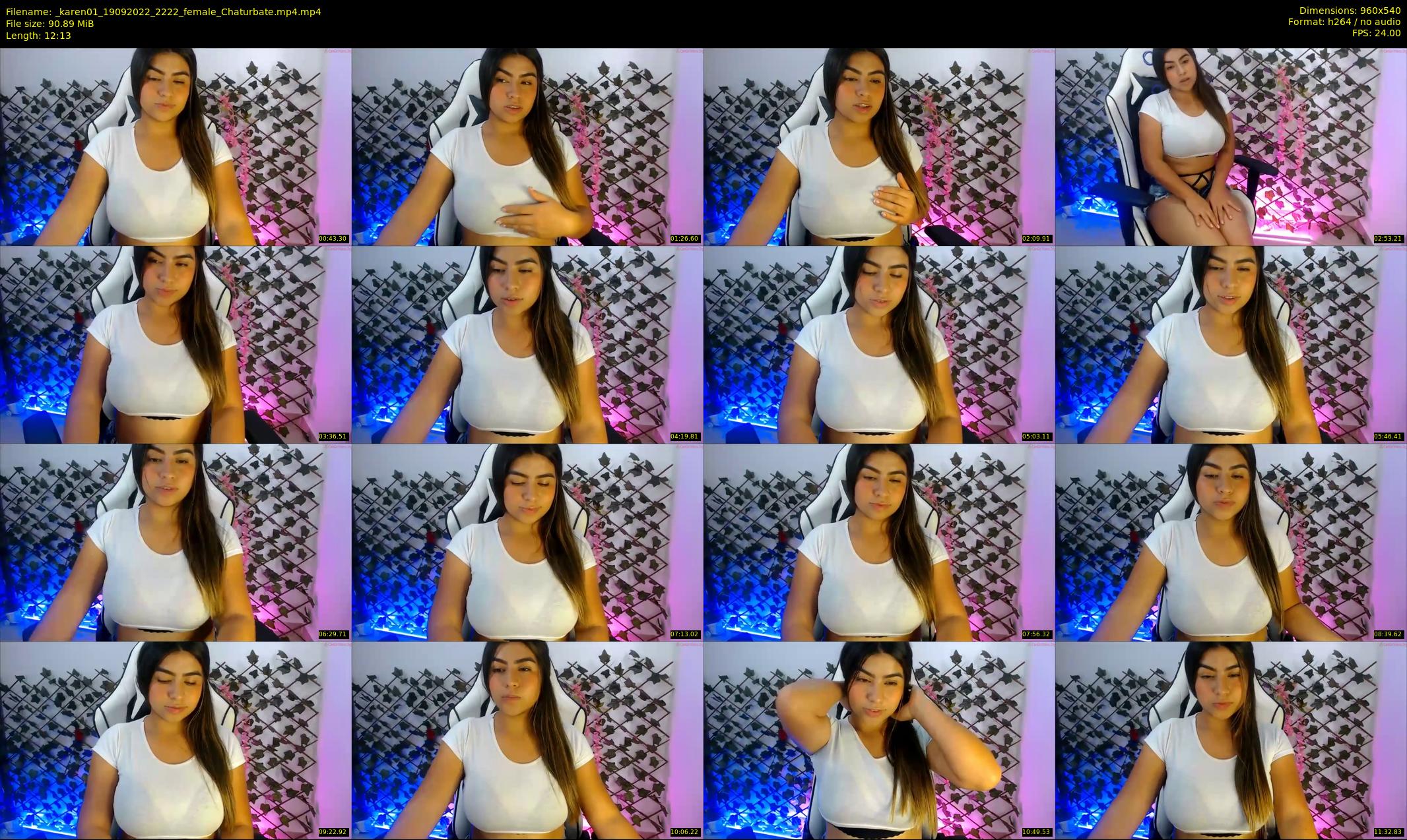 _karen01 — 13 minute Chaturbate female cam show recording, 480p, Sep 19, 2022