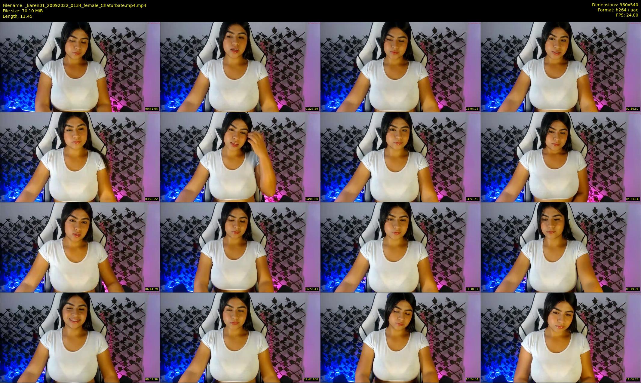 _karen01 — 12 minute Chaturbate female cam show recording, 480p, Sep 20, 2022
