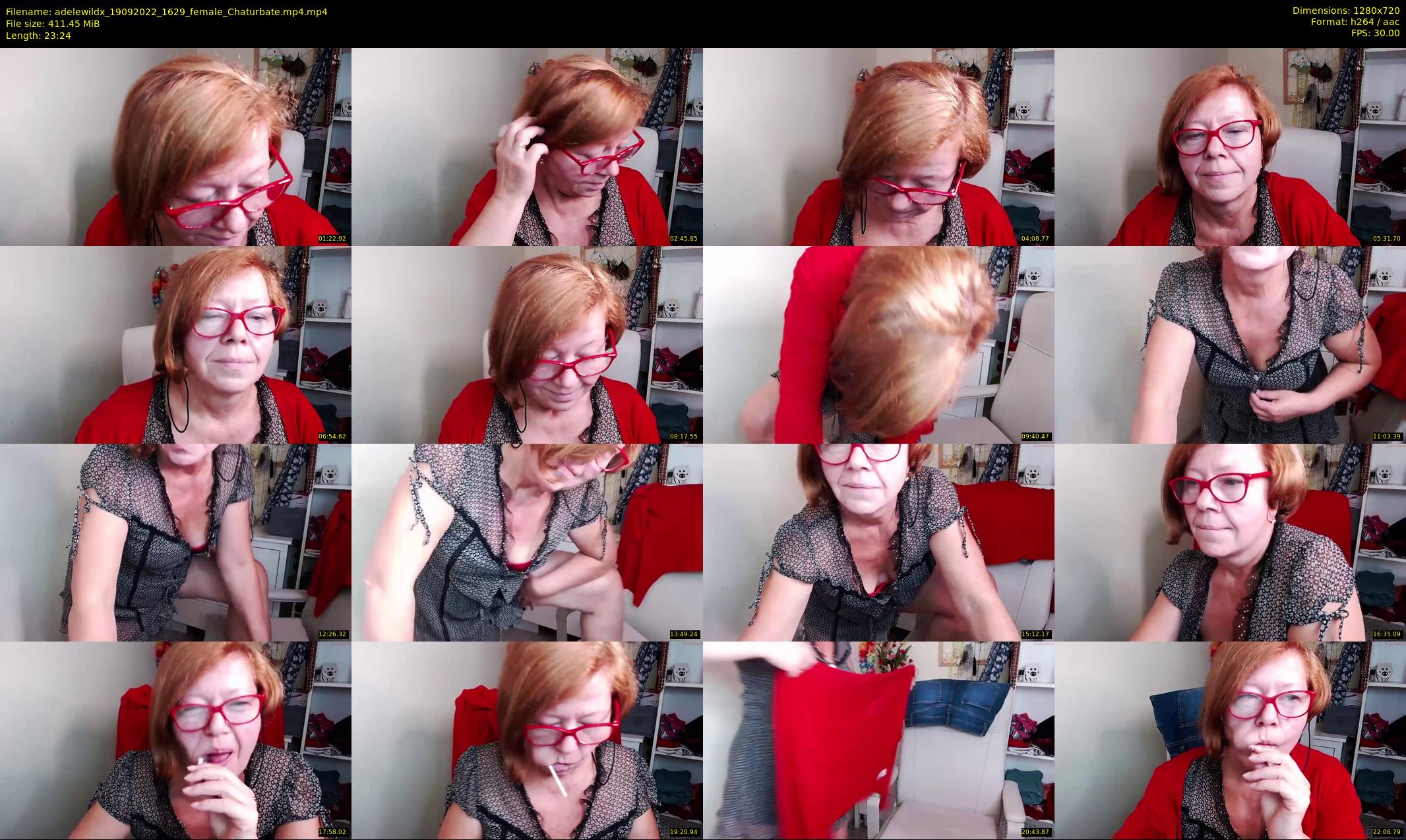 adelewildx — 24 minute Chaturbate female cam show recording, 720p, Sep 19, 2022
