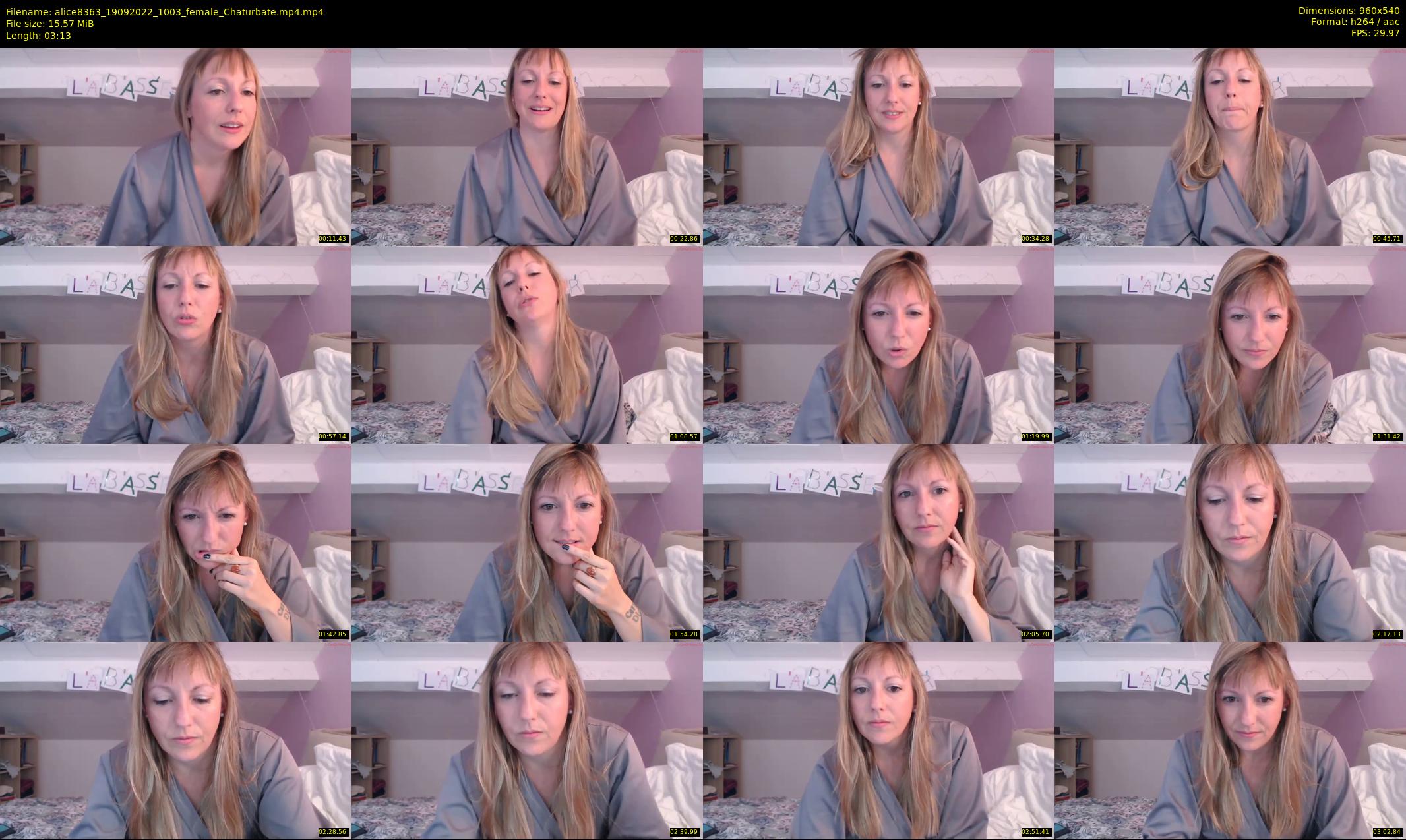 alice8363 — 4 minute Chaturbate female cam show recording, 480p, Sep 19, 2022