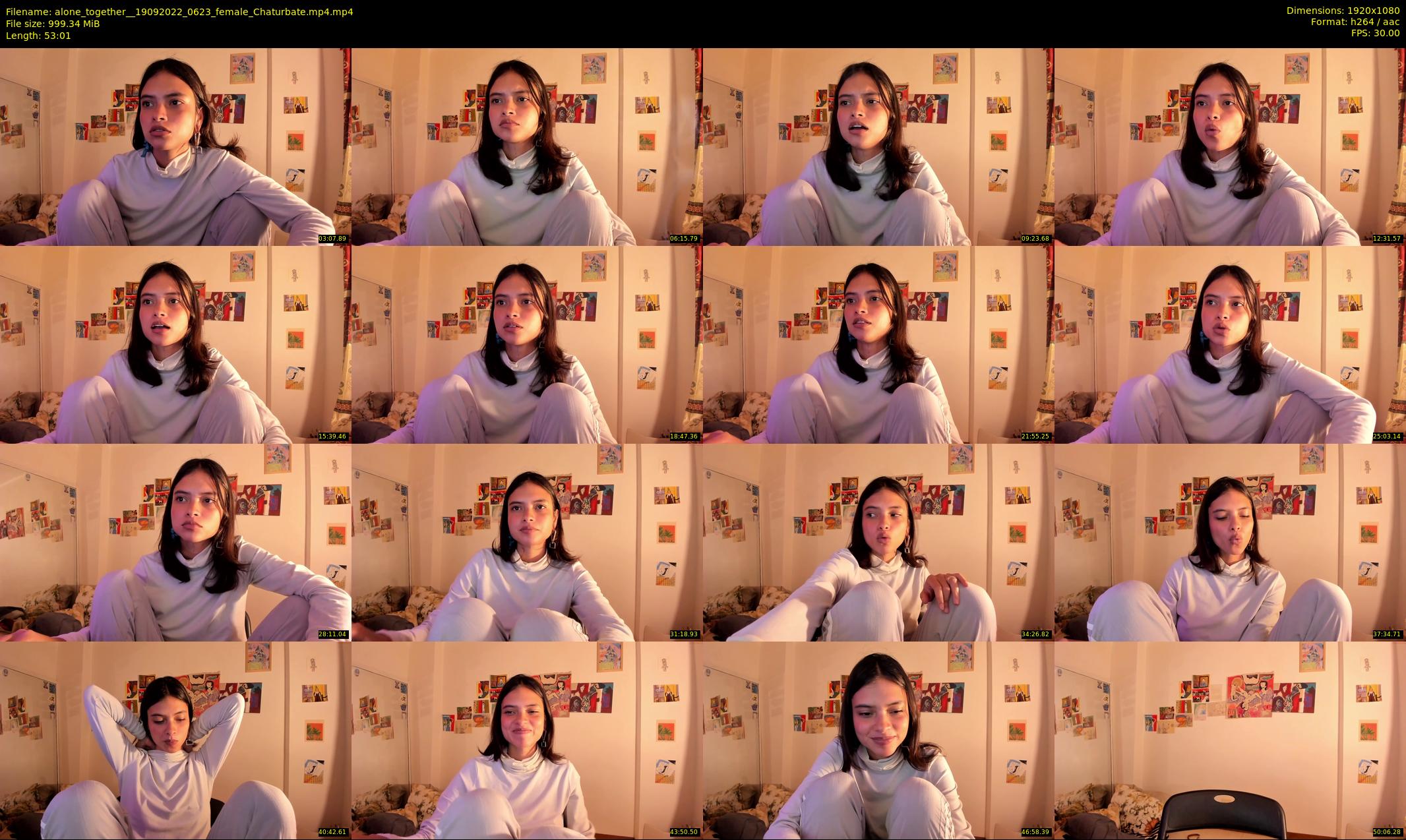 alone_together_ — 54 minute Chaturbate female cam show recording, 1080p, Sep 19, 2022