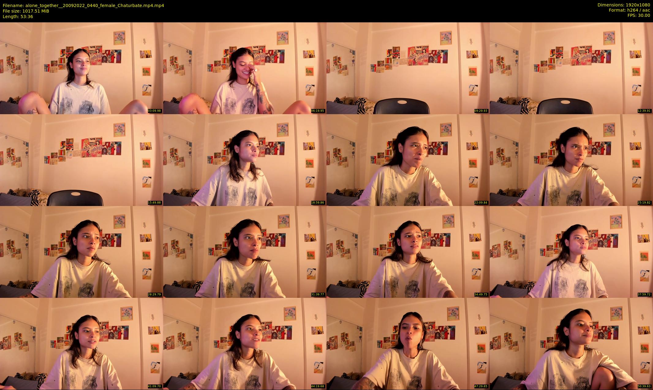 alone_together_ — 54 minute Chaturbate female cam show recording, 1080p, Sep 20, 2022