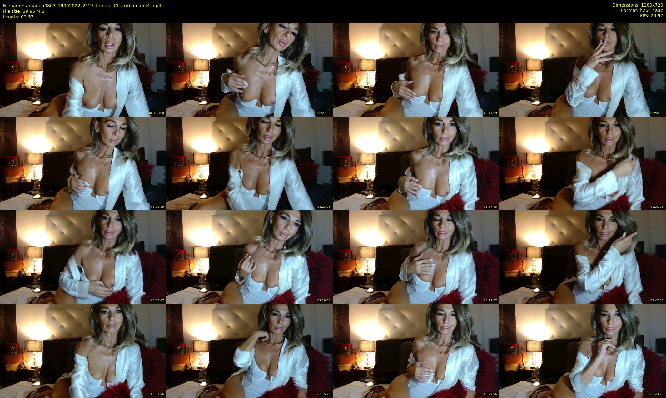 amanda0803 — 4 minute Chaturbate female cam show recording, 720p, Sep 19, 2022