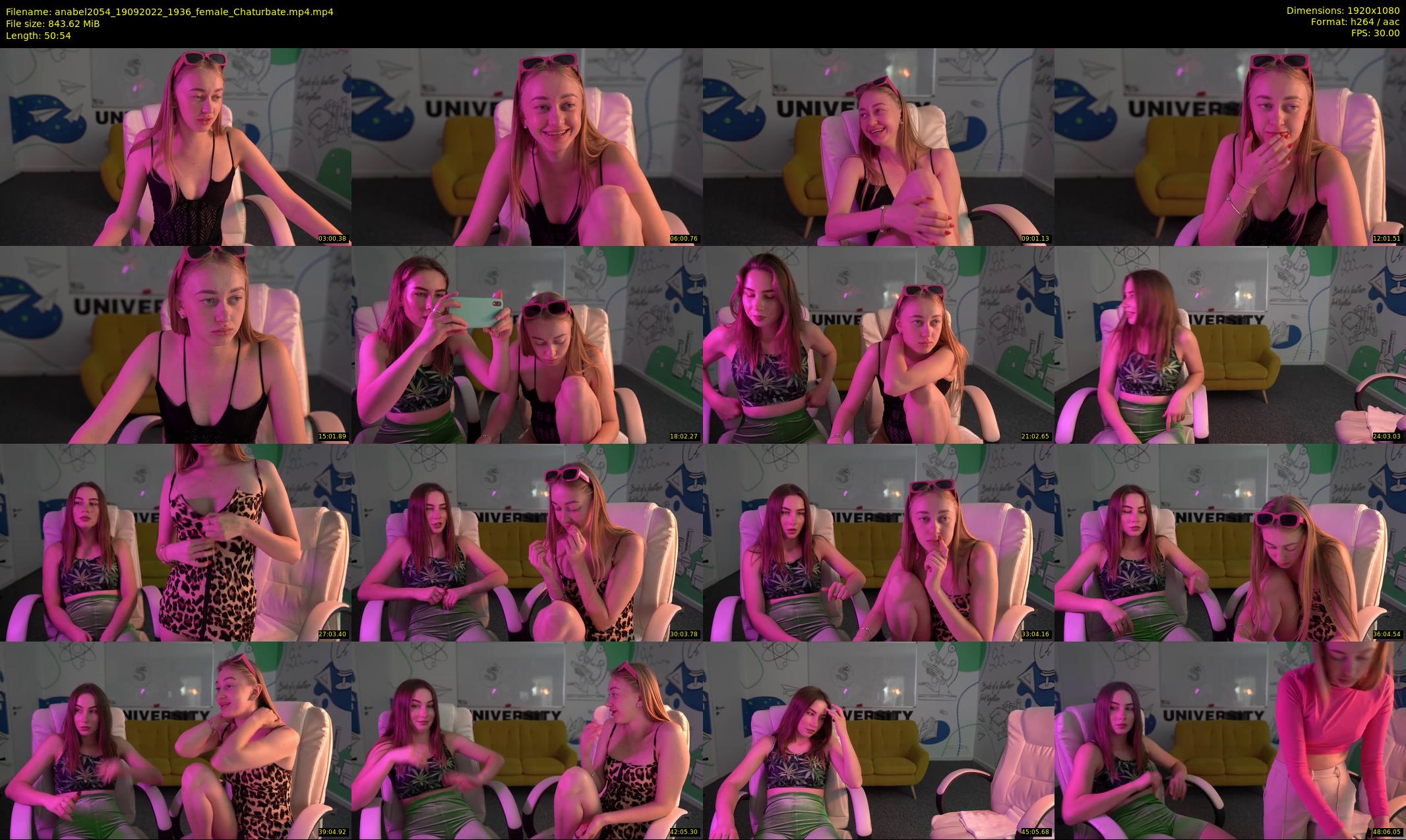 anabel2054 — 51 minute Chaturbate female cam show recording, 1080p, Sep 19, 2022