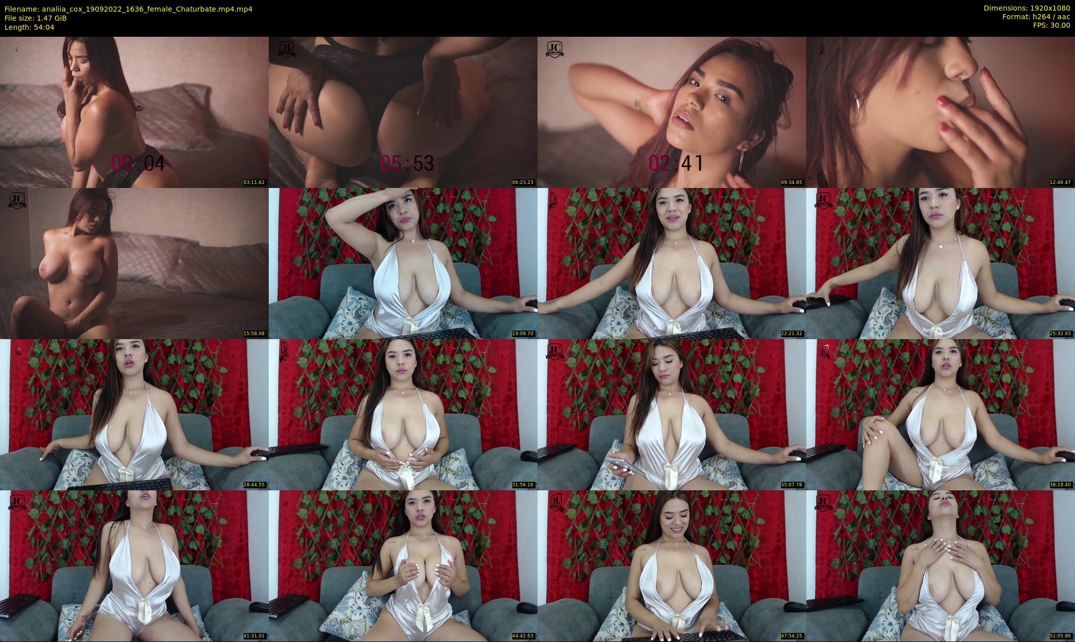 analiia_cox — 55 minute Chaturbate female cam show recording, 1080p, Sep 19, 2022