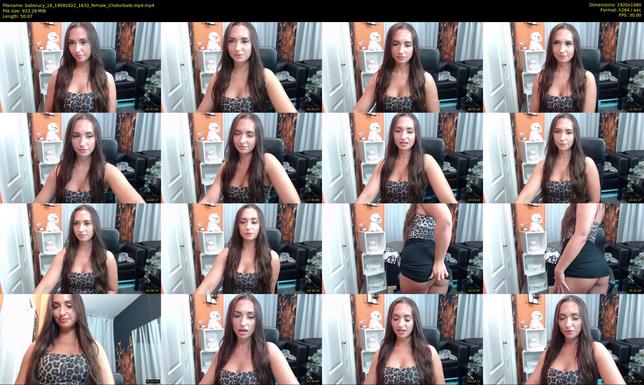babelucy_18 — 51 minute Chaturbate female cam show recording, 1080p, Sep 19, 2022