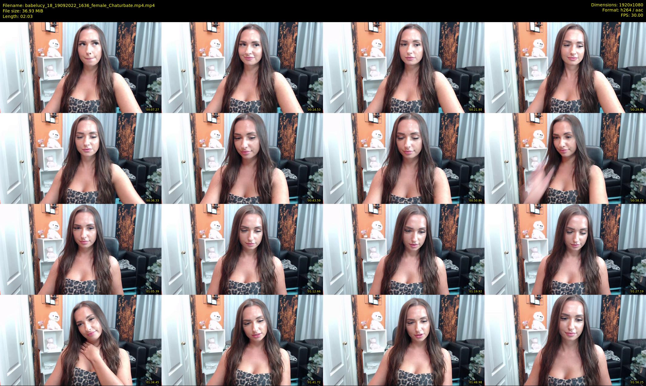 babelucy_18 — 3 minute Chaturbate female cam show recording, 1080p, Sep 19, 2022