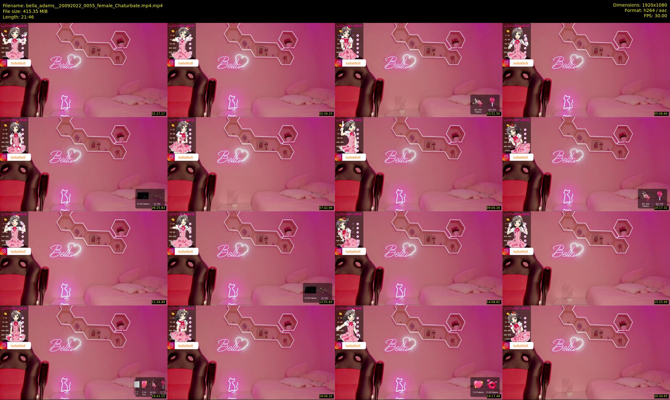 bella_adams_ — 22 minute Chaturbate female cam show recording, 1080p, Sep 20, 2022