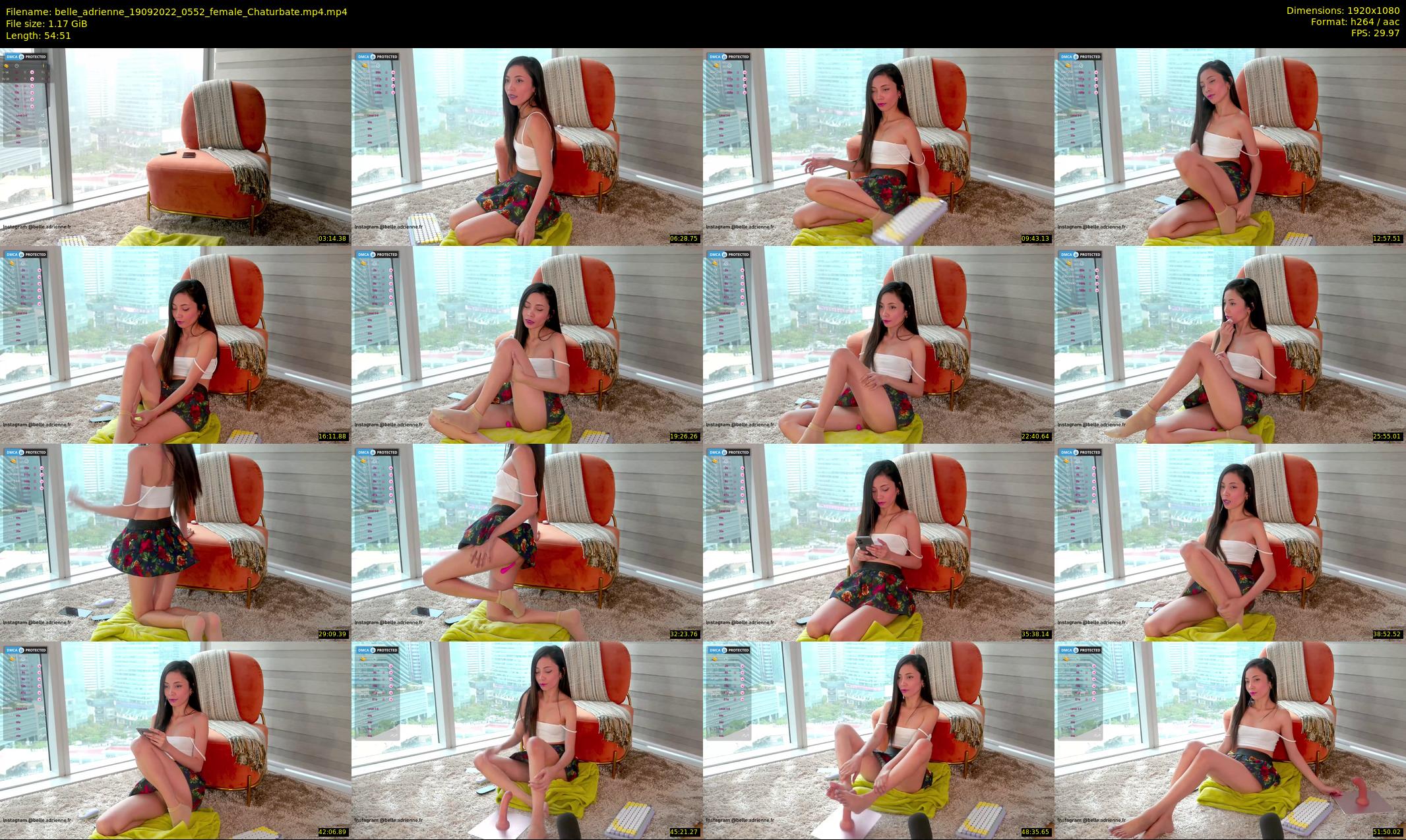 belle_adrienne — 55 minute Chaturbate couple cam show recording, 1080p, Sep 19, 2022