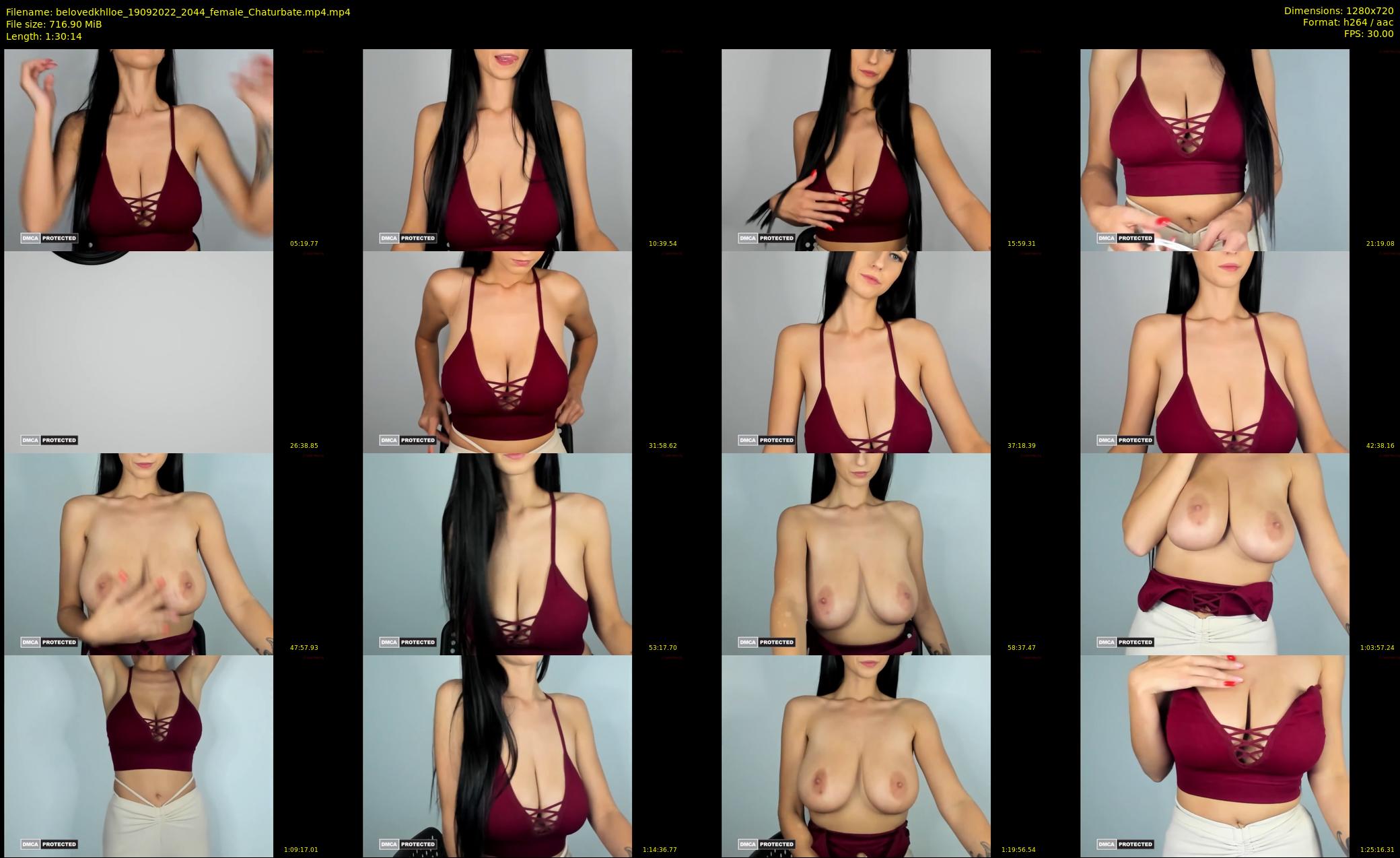 belovedkhlloe — 91 minute Chaturbate female cam show recording, 720p, Sep 19, 2022