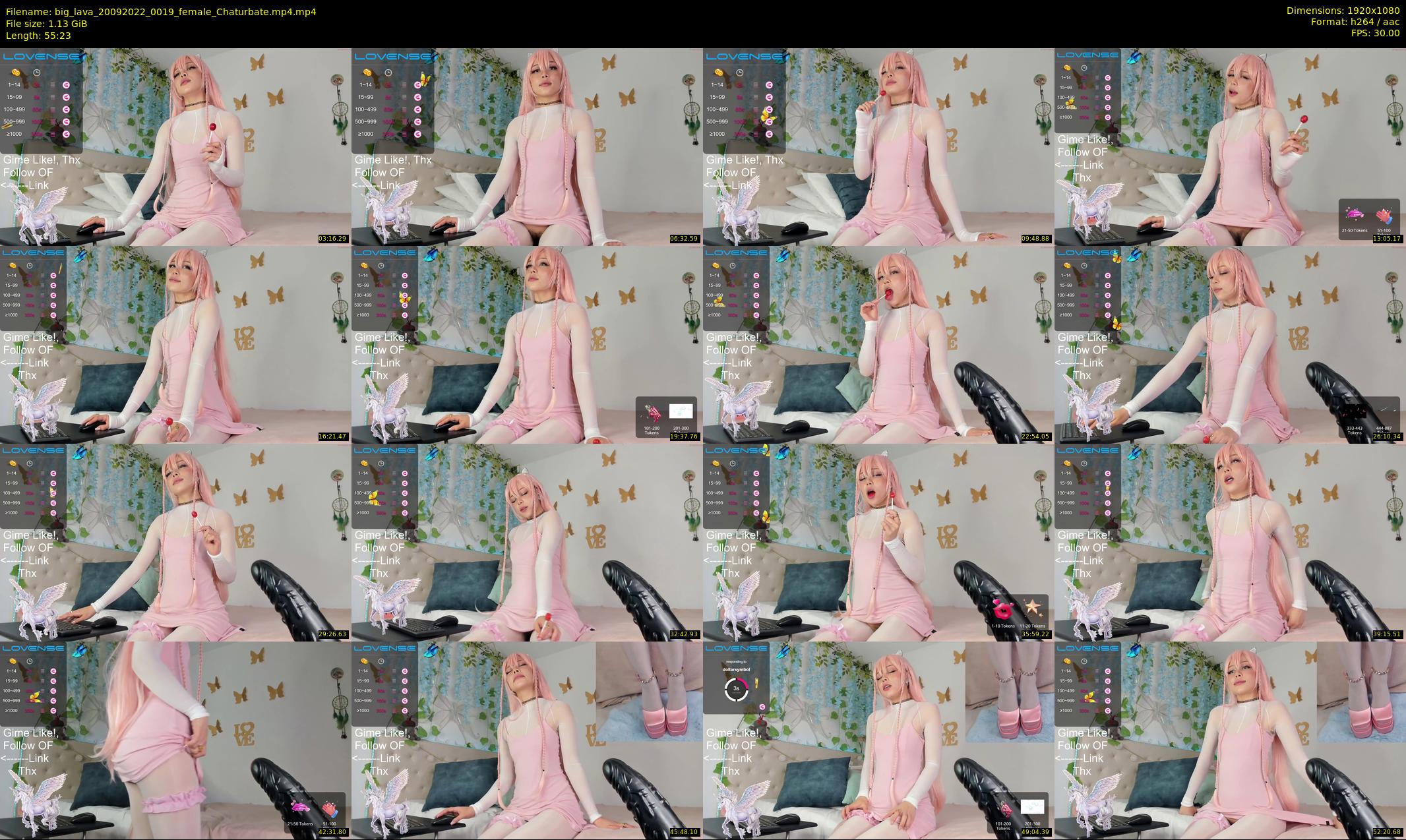 big_lava — 56 minute Chaturbate female cam show recording, 1080p, Sep 20, 2022