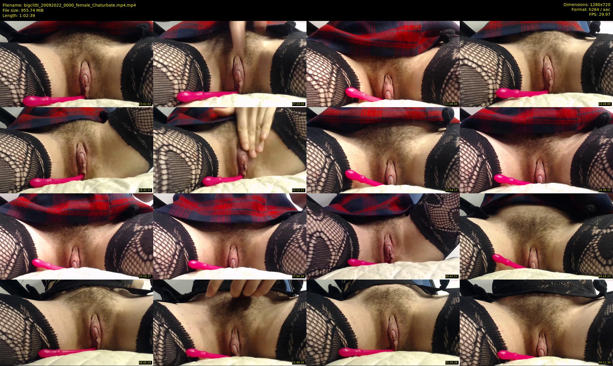 bigclitti — 63 minute Chaturbate female cam show recording, 720p, Sep 20, 2022