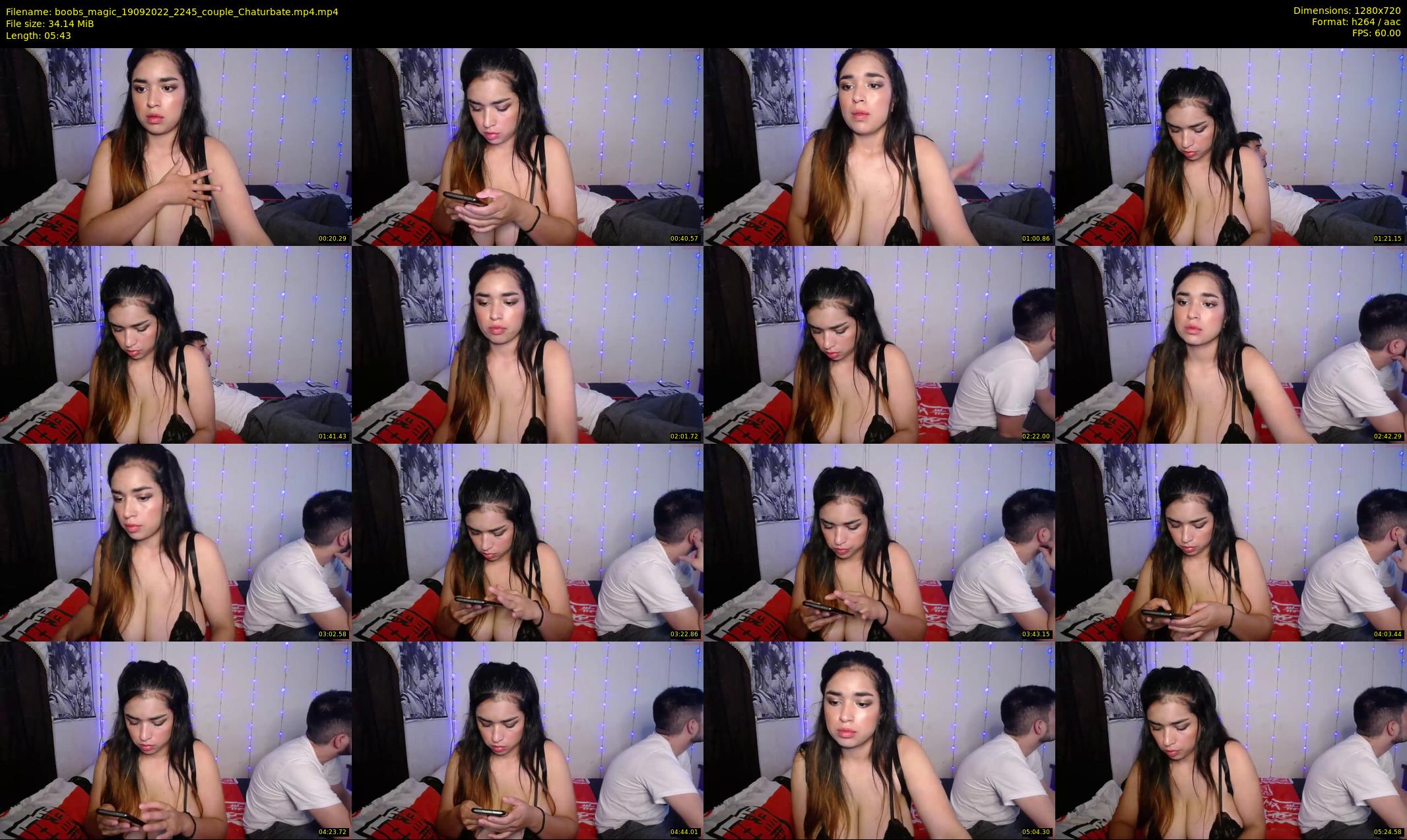 boobs_magic — 6 minute Chaturbate couple cam show recording, 720p, Sep 19, 2022