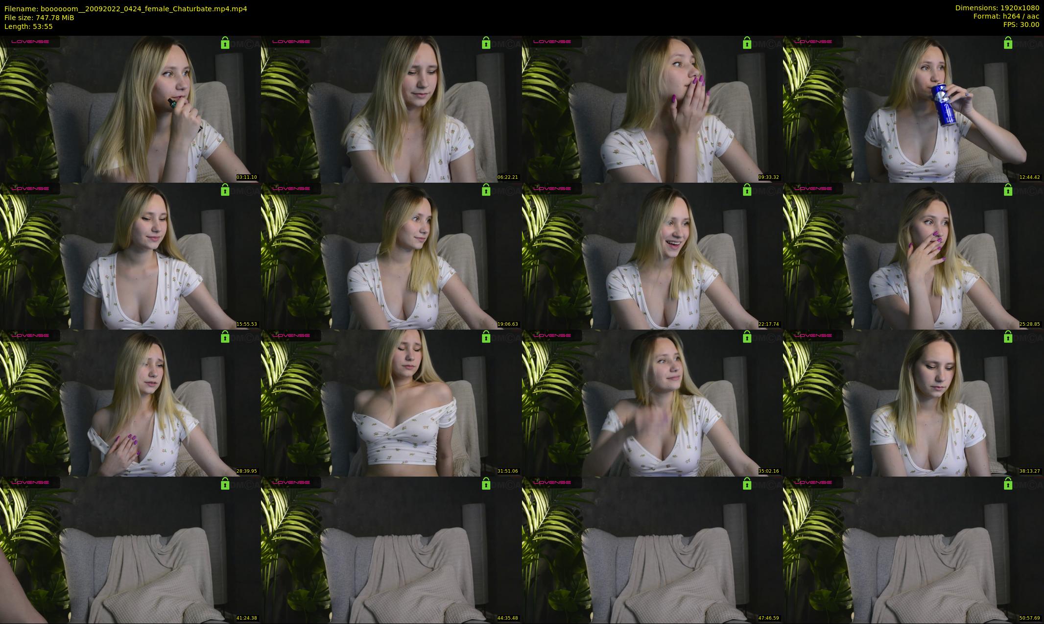 boooooom_ — 54 minute Chaturbate female cam show recording, 1080p, Sep 20, 2022