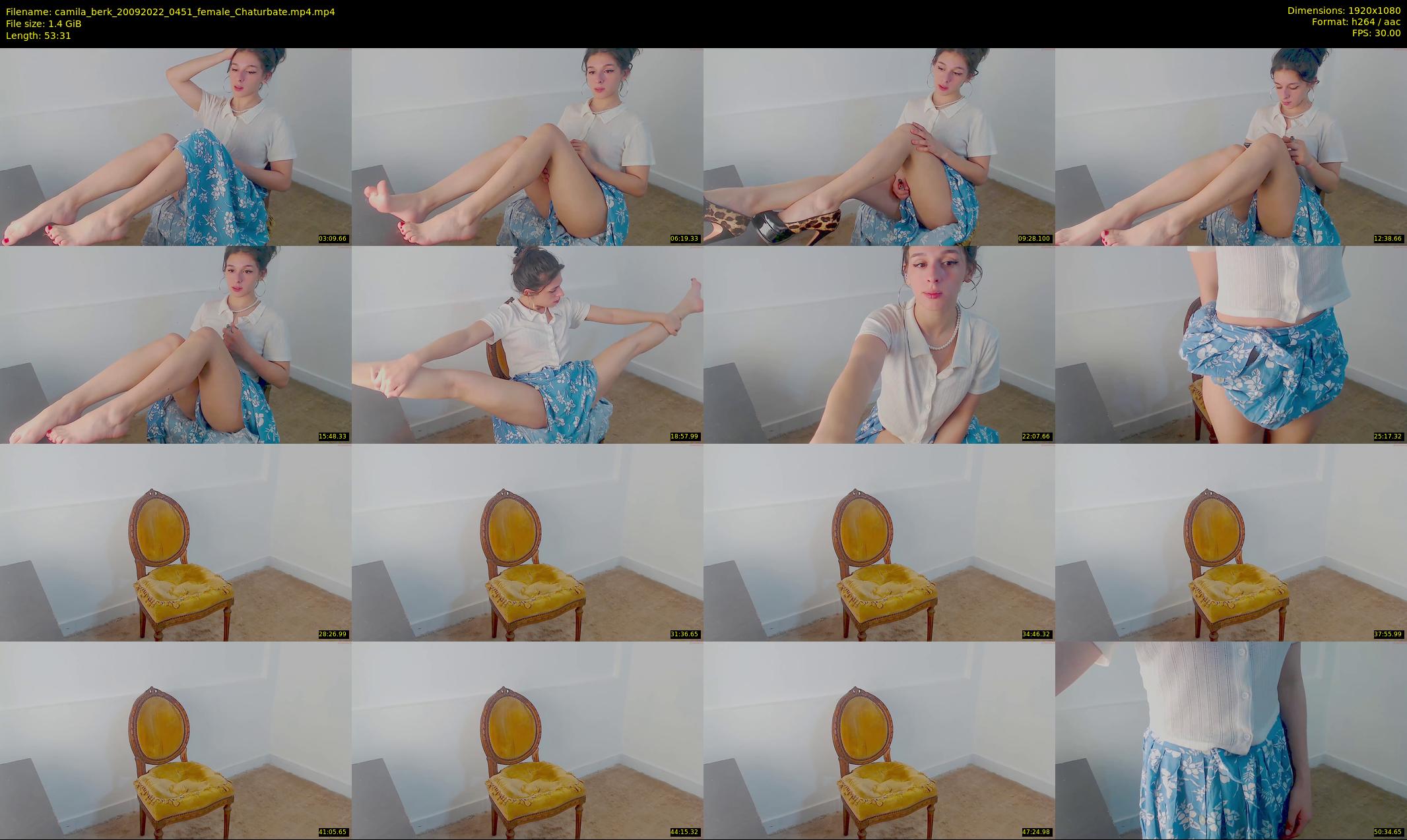 camila_berk — 54 minute Chaturbate female cam show recording, 1080p, Sep 20, 2022