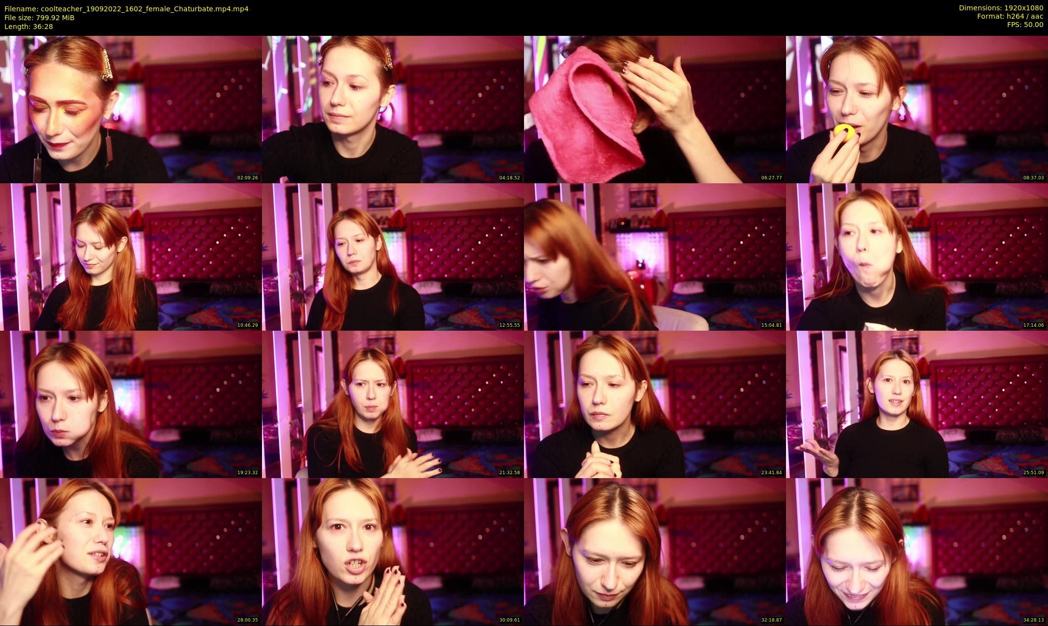 coolteacher — 37 minute Chaturbate female cam show recording, 1080p, Sep 19, 2022