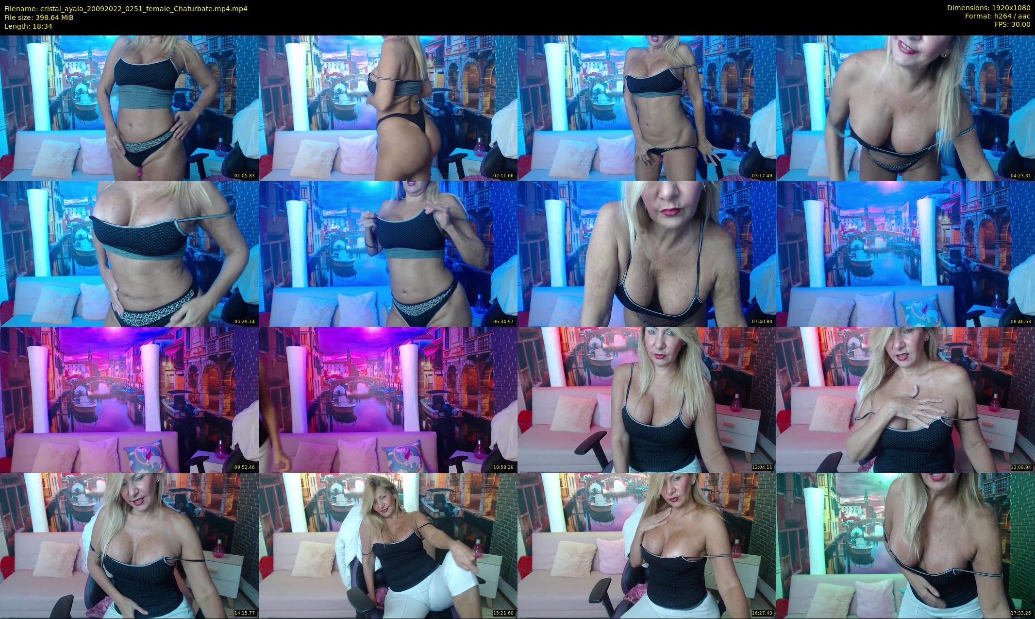 cristal_ayala — 19 minute Chaturbate female cam show recording, 1080p, Sep 20, 2022